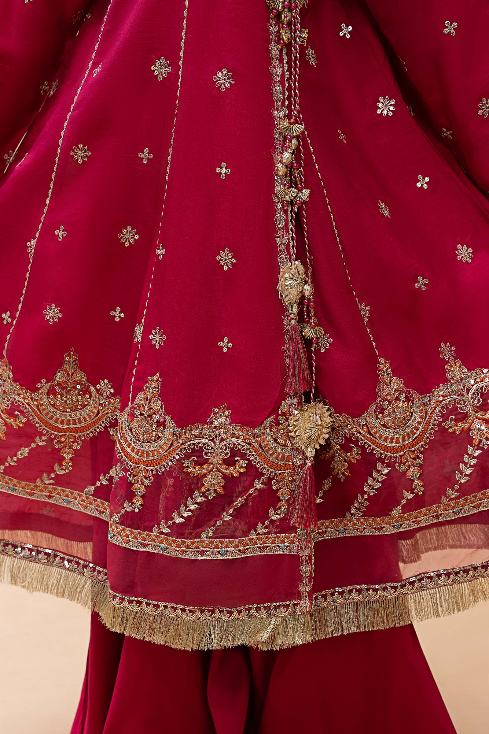 3 Piece Embroidered Suit - Image 4