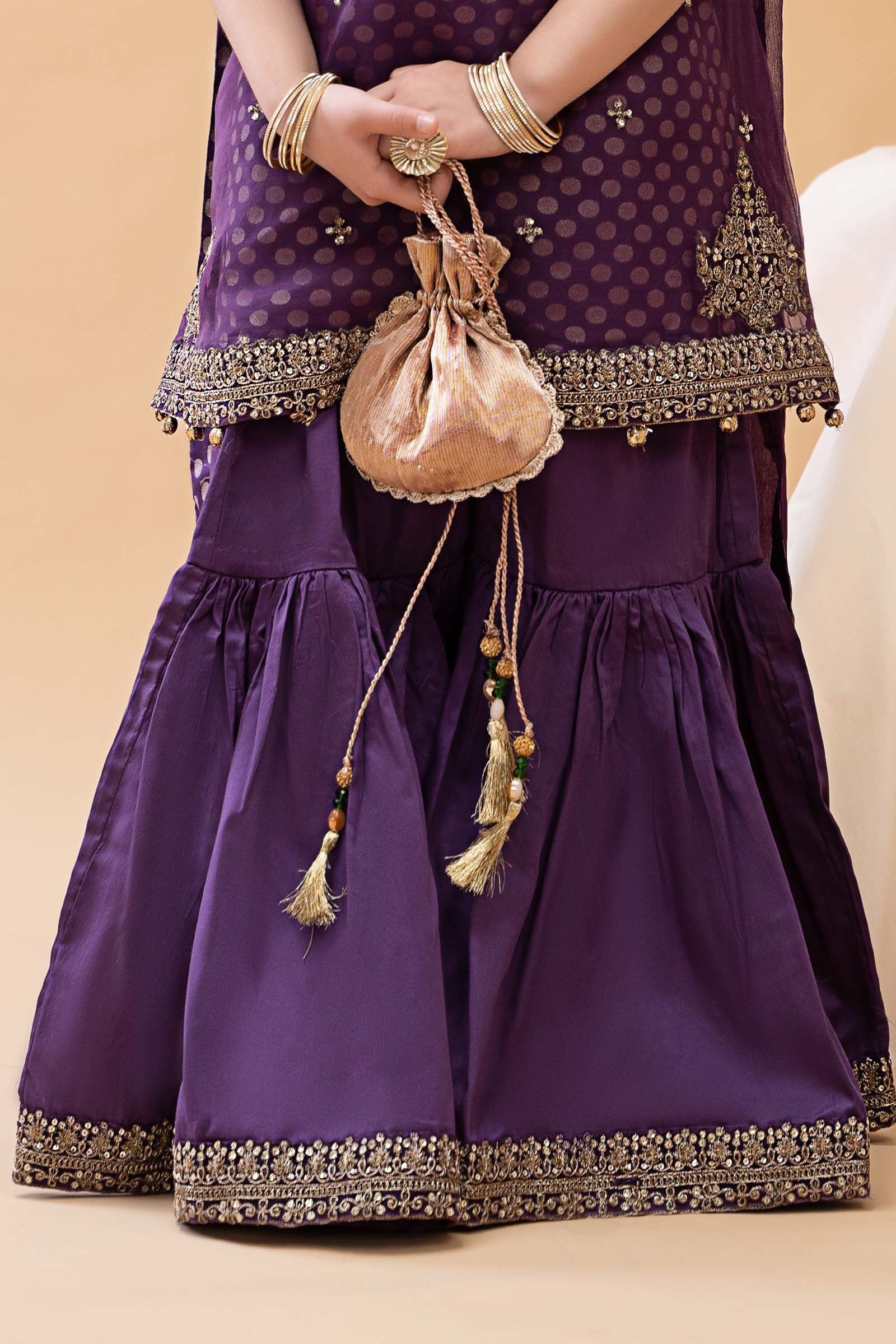 3 Piece Embroidered Suit - Image 5
