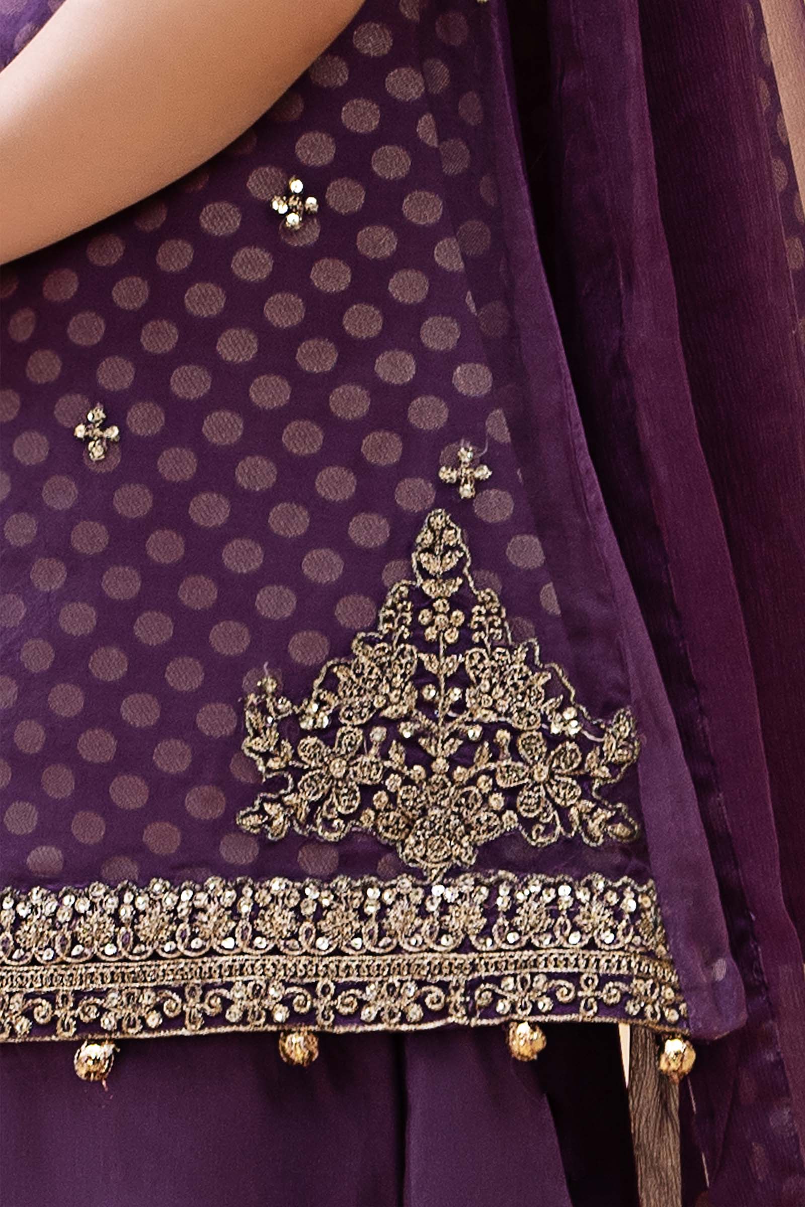 3 Piece Embroidered Suit - Image 6
