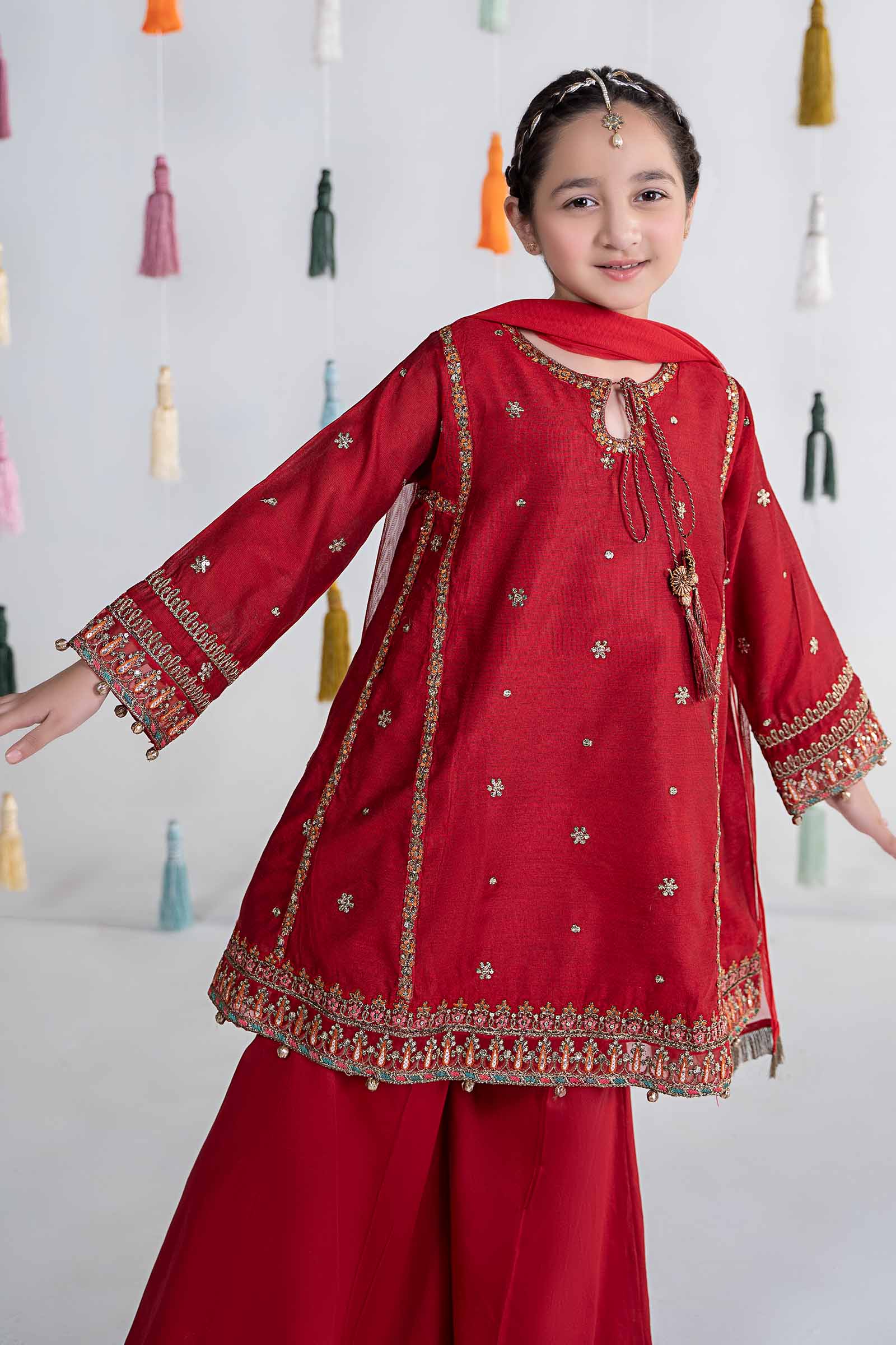 3 Piece Embroidered Yarn Dyed Suit - Image 5