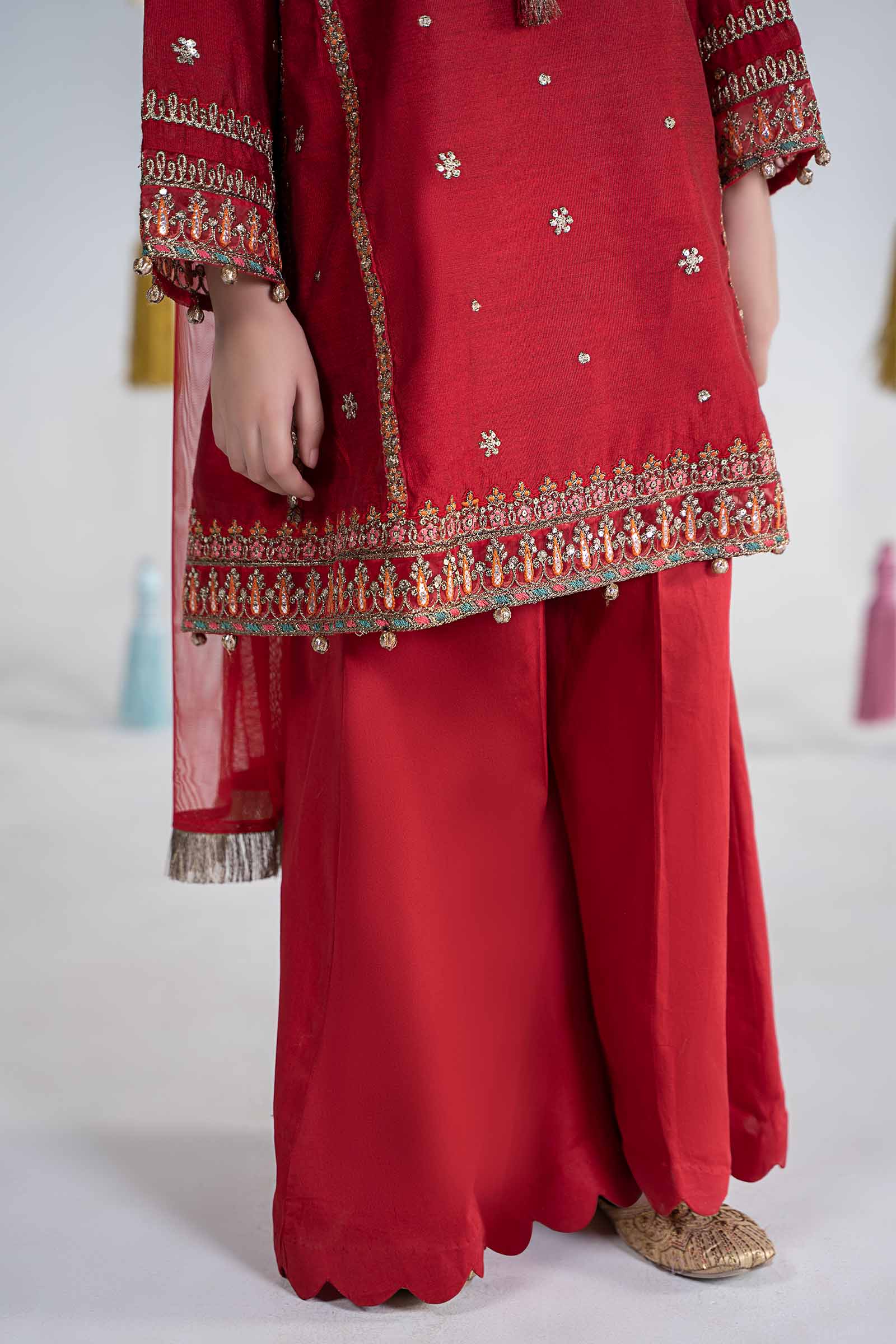 3 Piece Embroidered Yarn Dyed Suit - Image 8