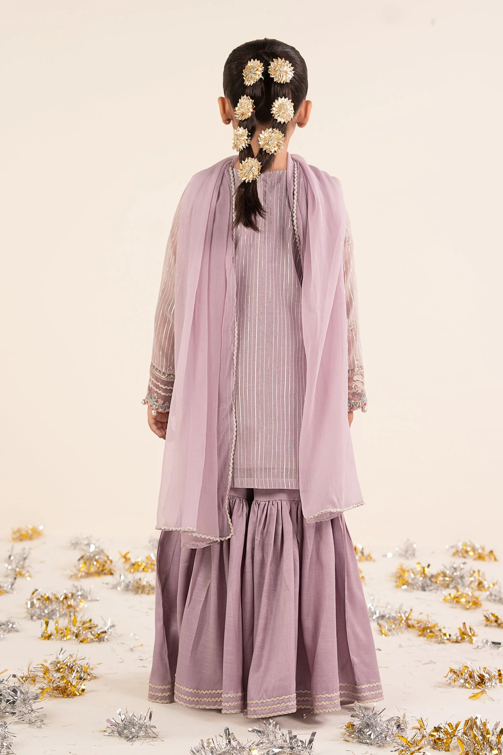 3 Piece Embroidered Yarn Dyed Suit - Image 6