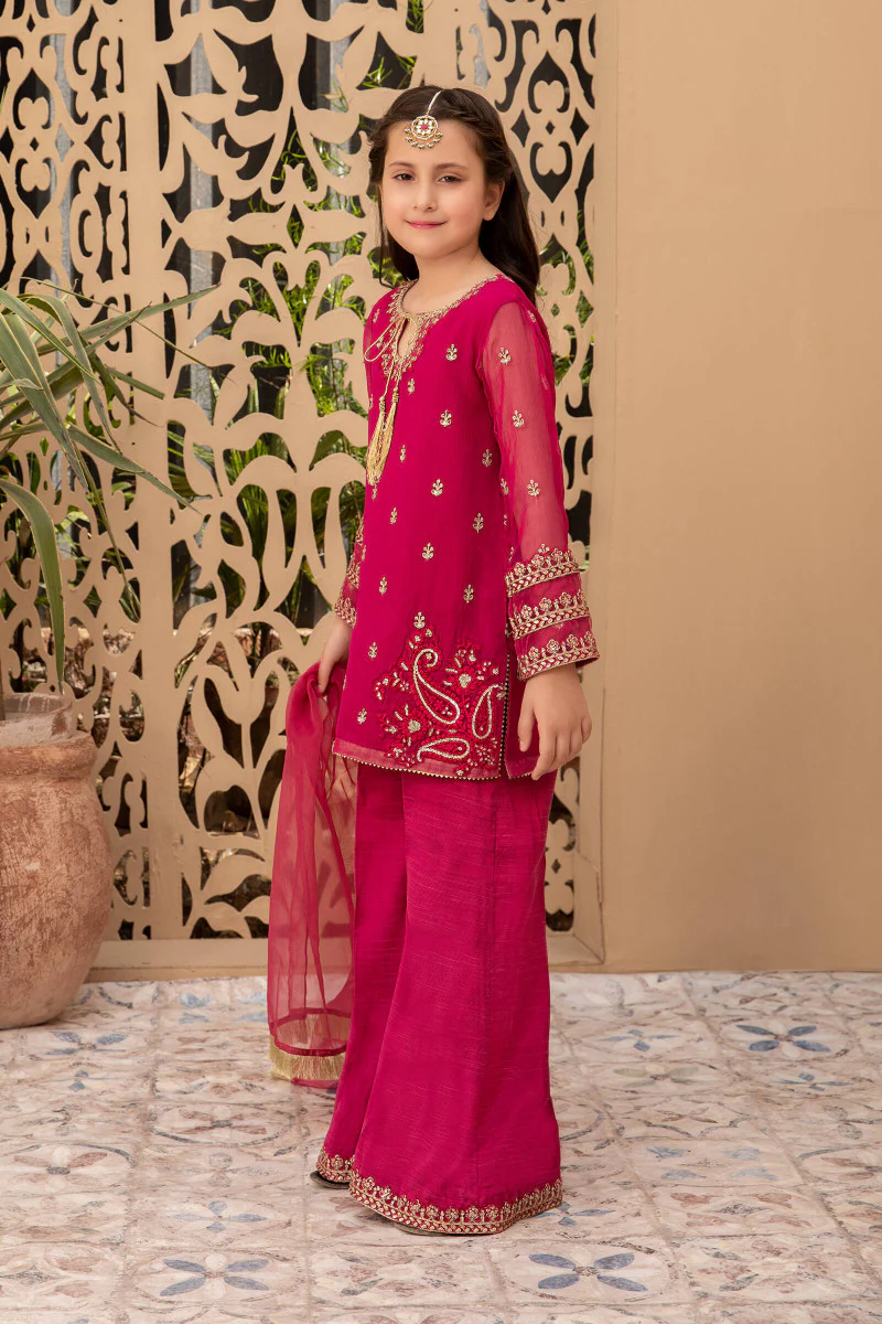 Suit Fuchsia Pink MKS-EF21-23 - Image 3