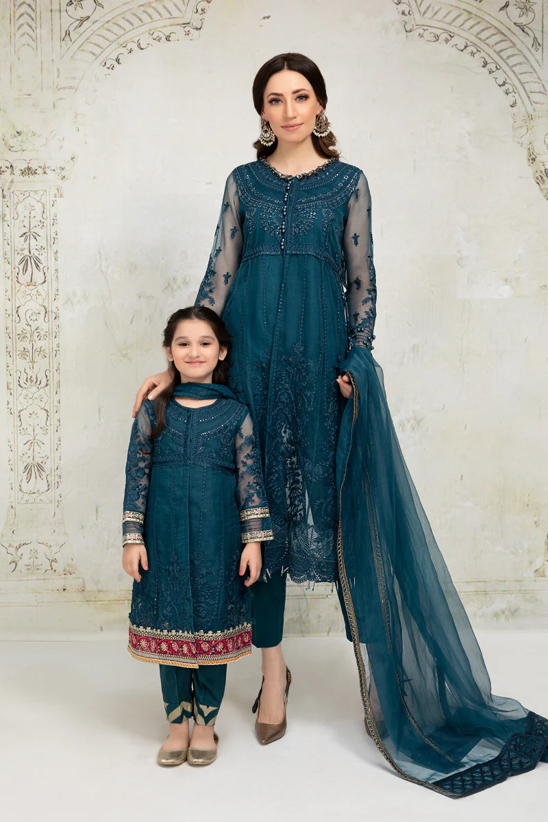 Suit Teal Blue MKS-EF21-25 - Image 2