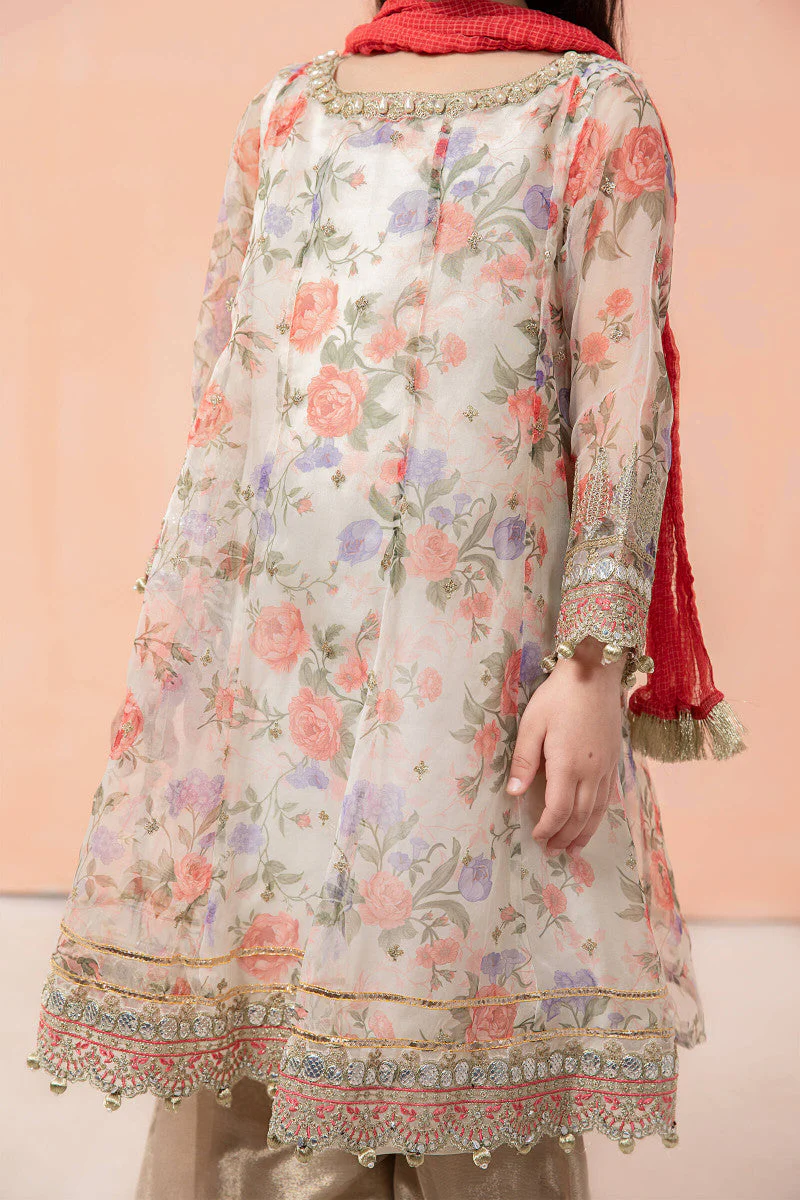 3 Piece Embroidered Suit - Image 2