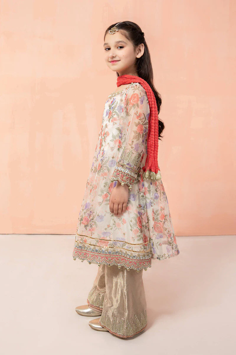 3 Piece Embroidered Suit - Image 3