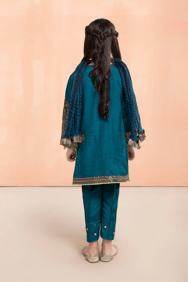 3 Piece Embroidered Lawn Suit - Image 3