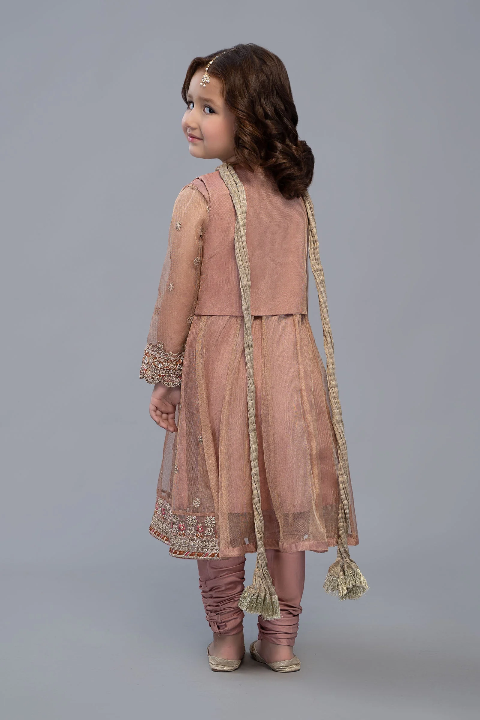 3 Piece Embroidered Suit - Image 4