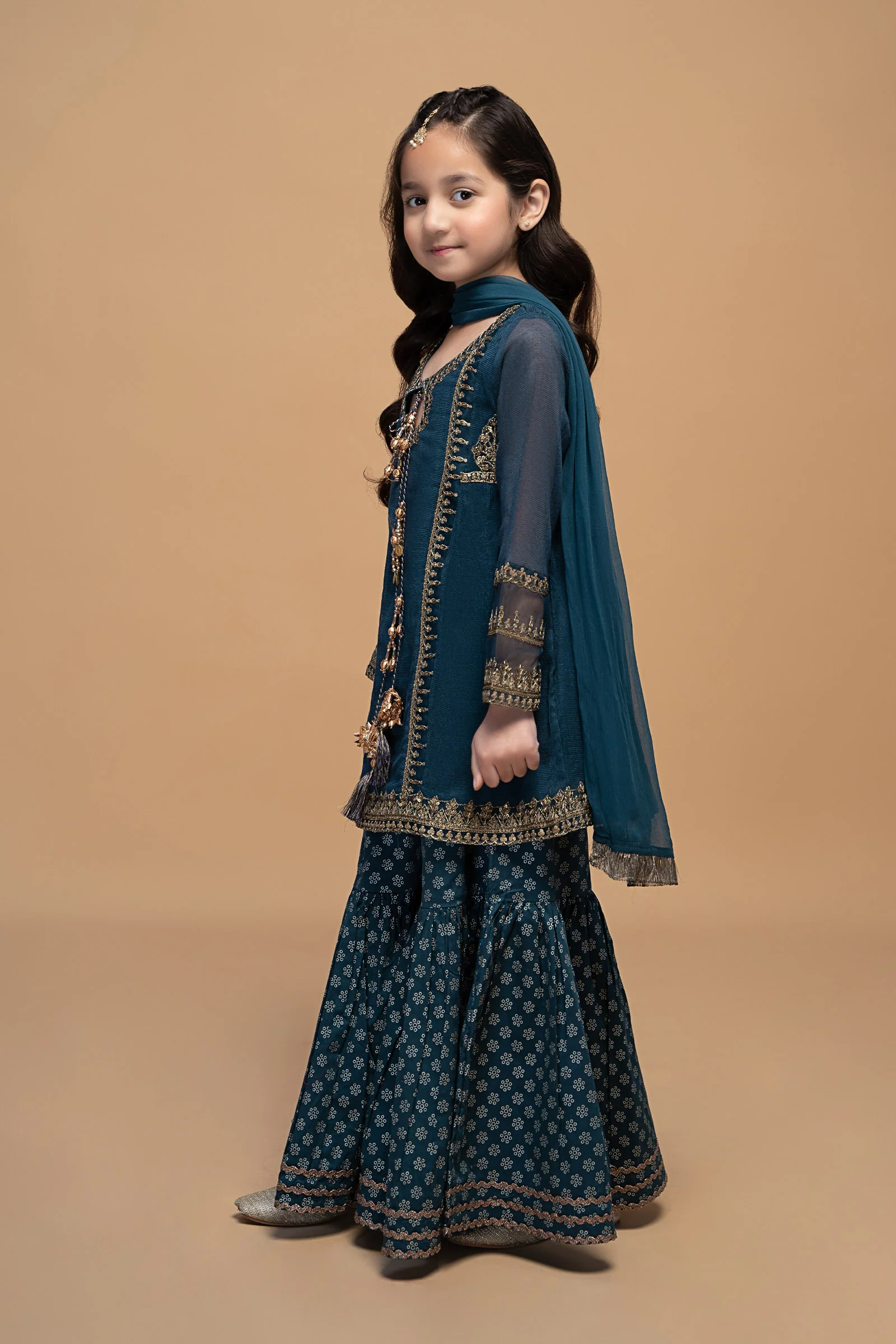 Suit Teal Blue MKS-EF23-12 - Image 9