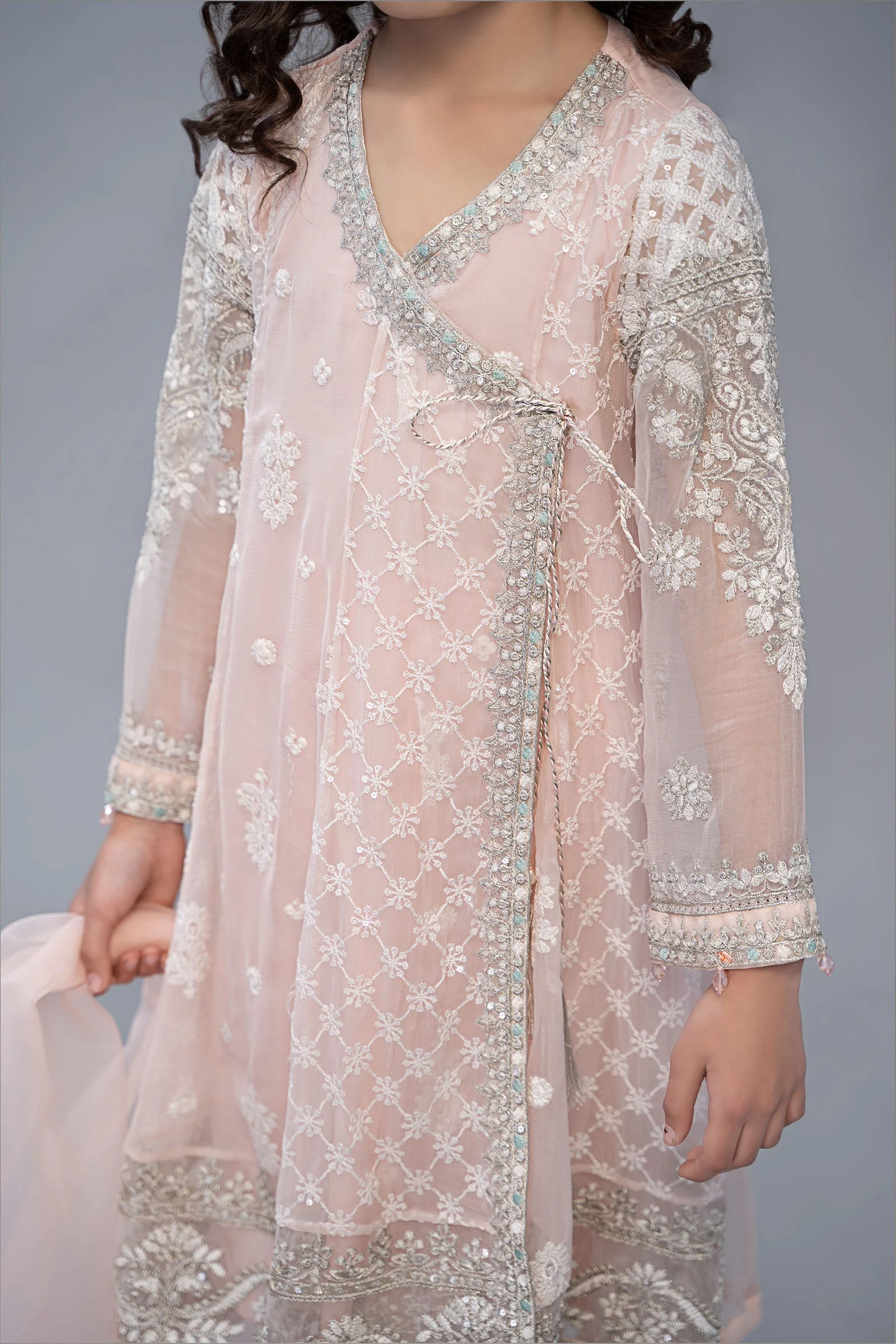 3 Piece Embroidered Suit - Image 2
