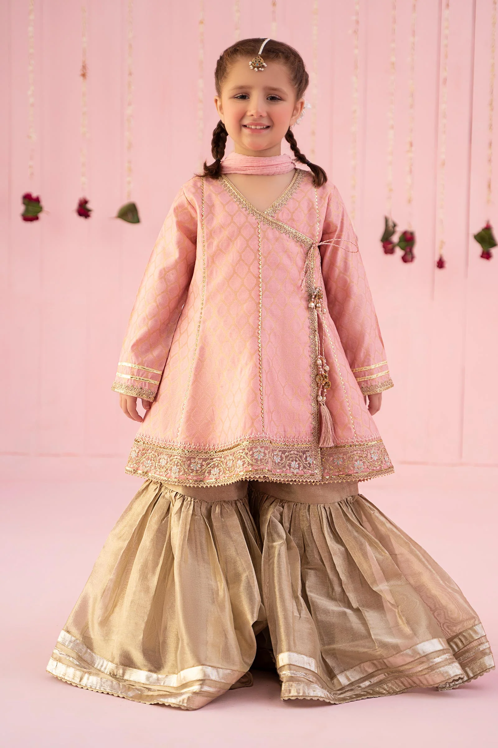 3 Piece Embroidered Jacquard Suit