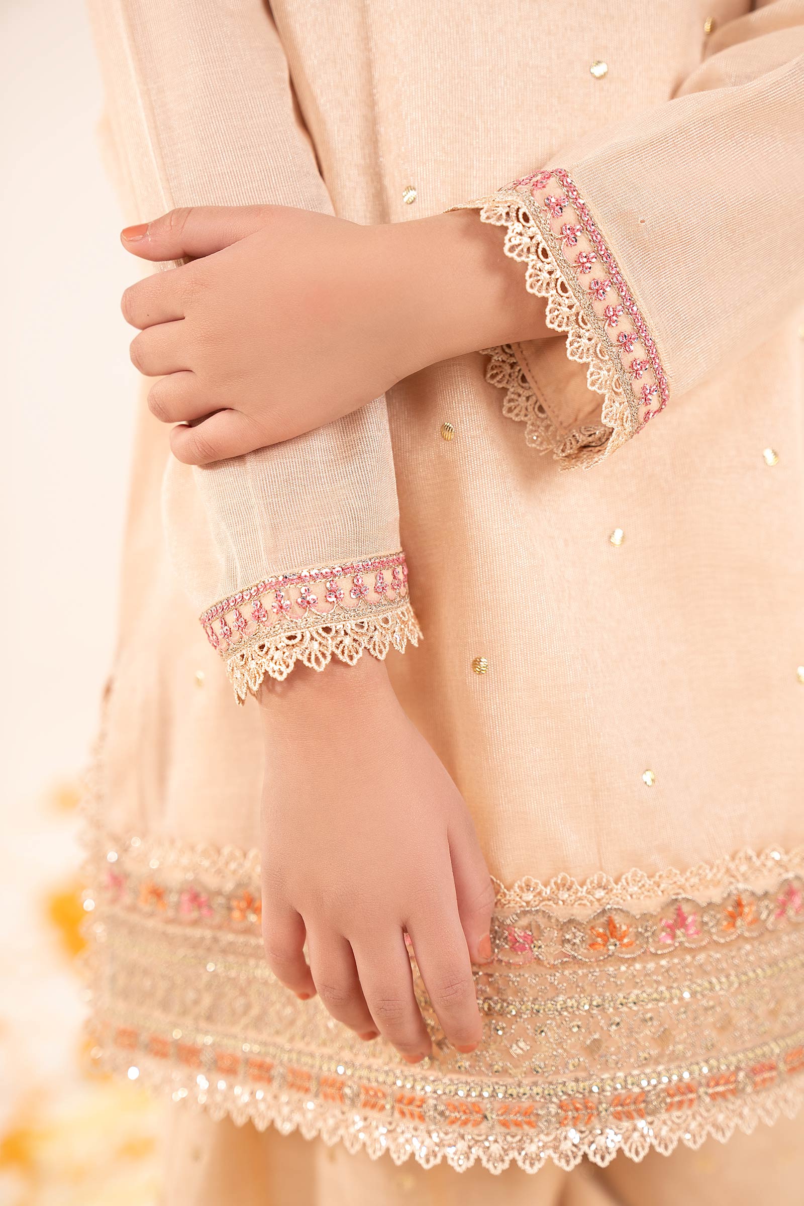 3 Piece Embroidered Masoori Yarn Dyed Suit - Image 5