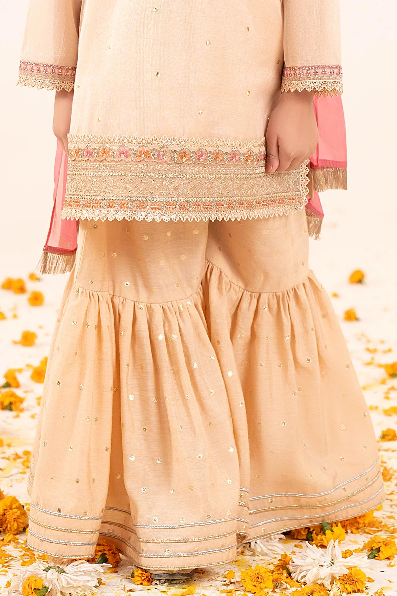 3 Piece Embroidered Masoori Yarn Dyed Suit - Image 7