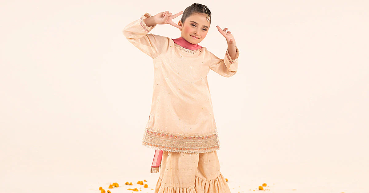 3 Piece Embroidered Masoori Yarn Dyed Suit - Image 9