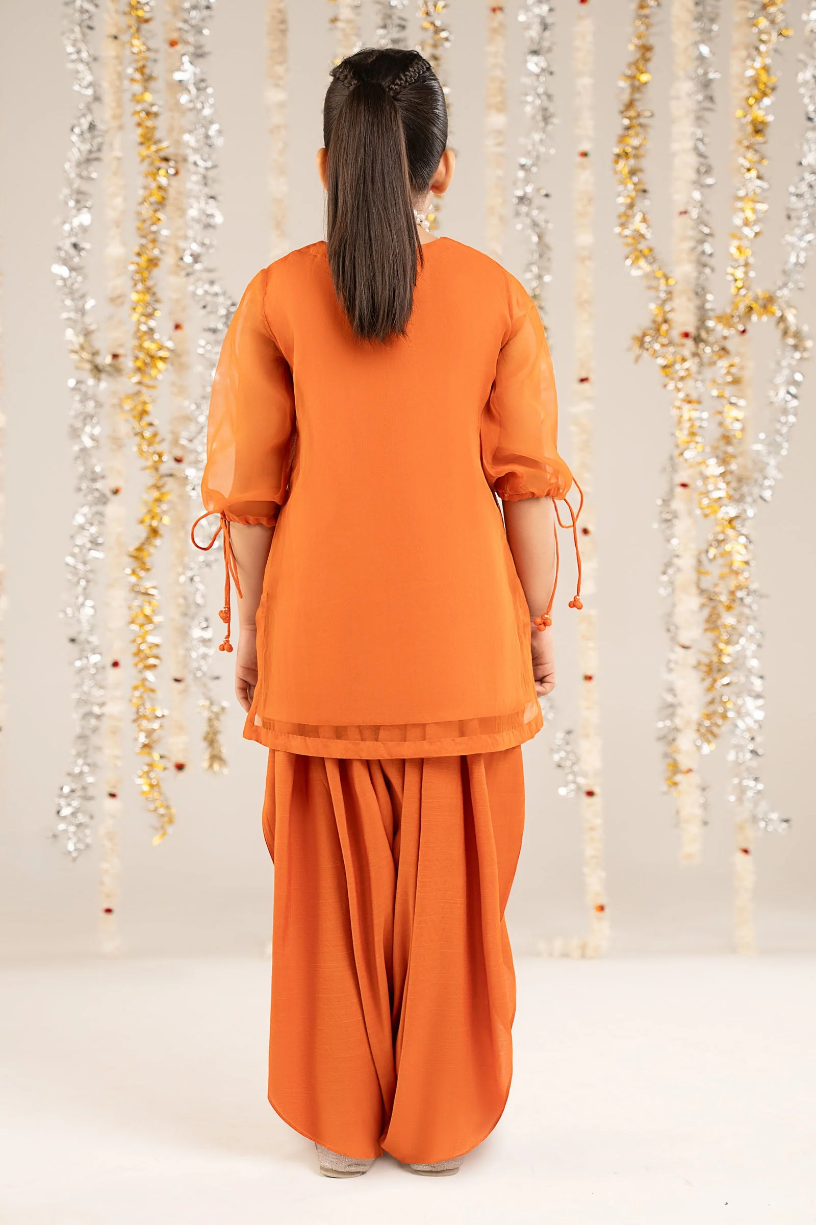 2 Piece Embellished Organza Suit - Image 7