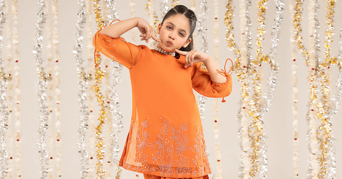 2 Piece Embellished Organza Suit - Image 8