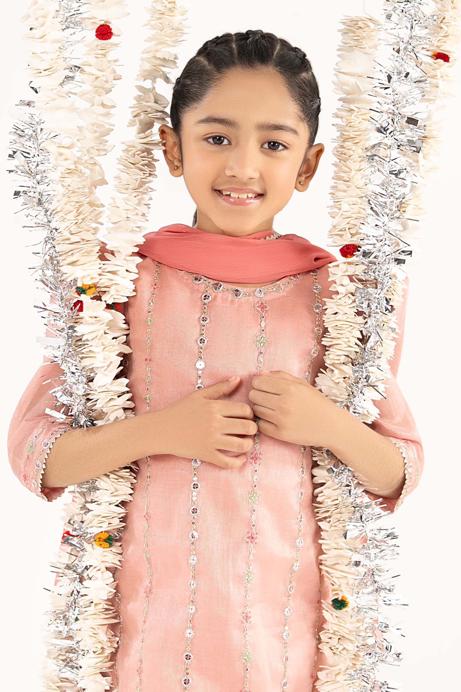 3 Piece Embroidered Masoori Suit