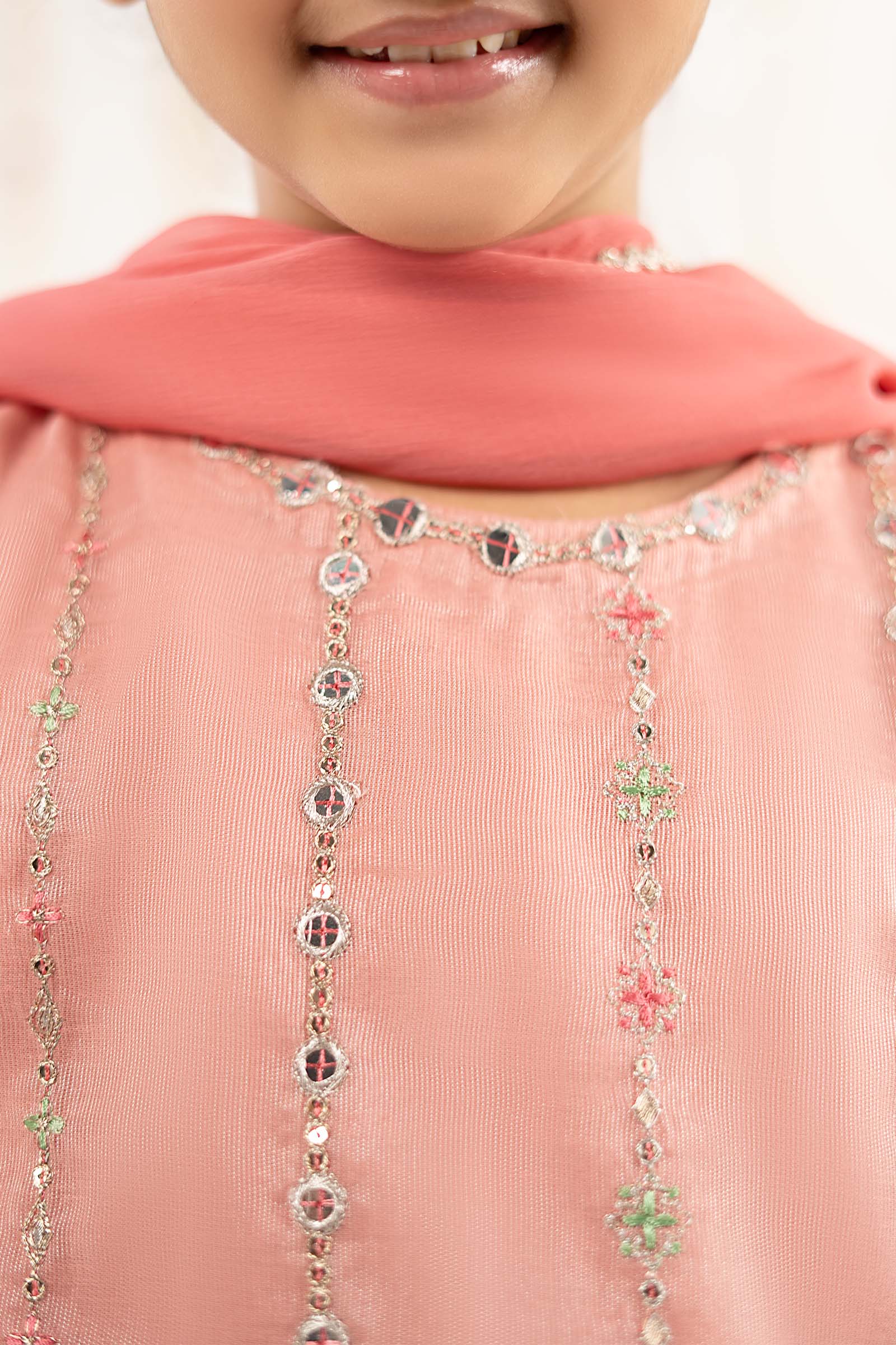 3 Piece Embroidered Masoori Suit - Image 5