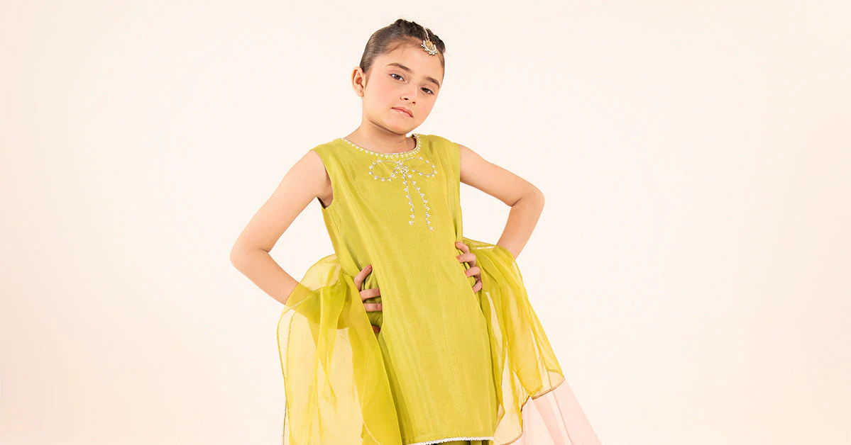 3 Piece Embellished Raw Silk Suit - Image 7