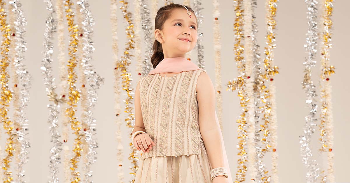 3 Piece Embroidered Organza Suit - Image 7