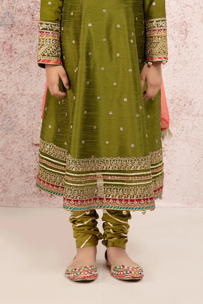 Suit Olive Green MKS-W21-15 - Image 2