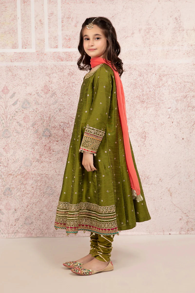 Suit Olive Green MKS-W21-15 - Image 3