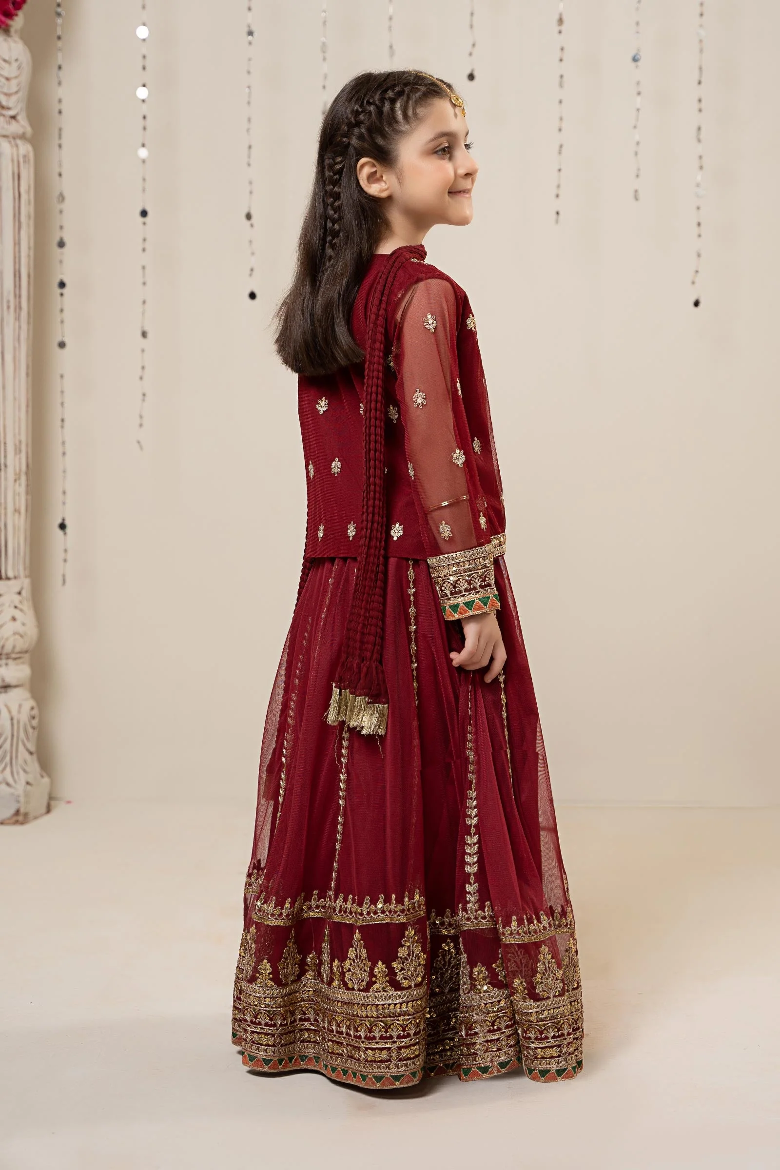 Suit Maroon MKS-W23-35 - Image 4