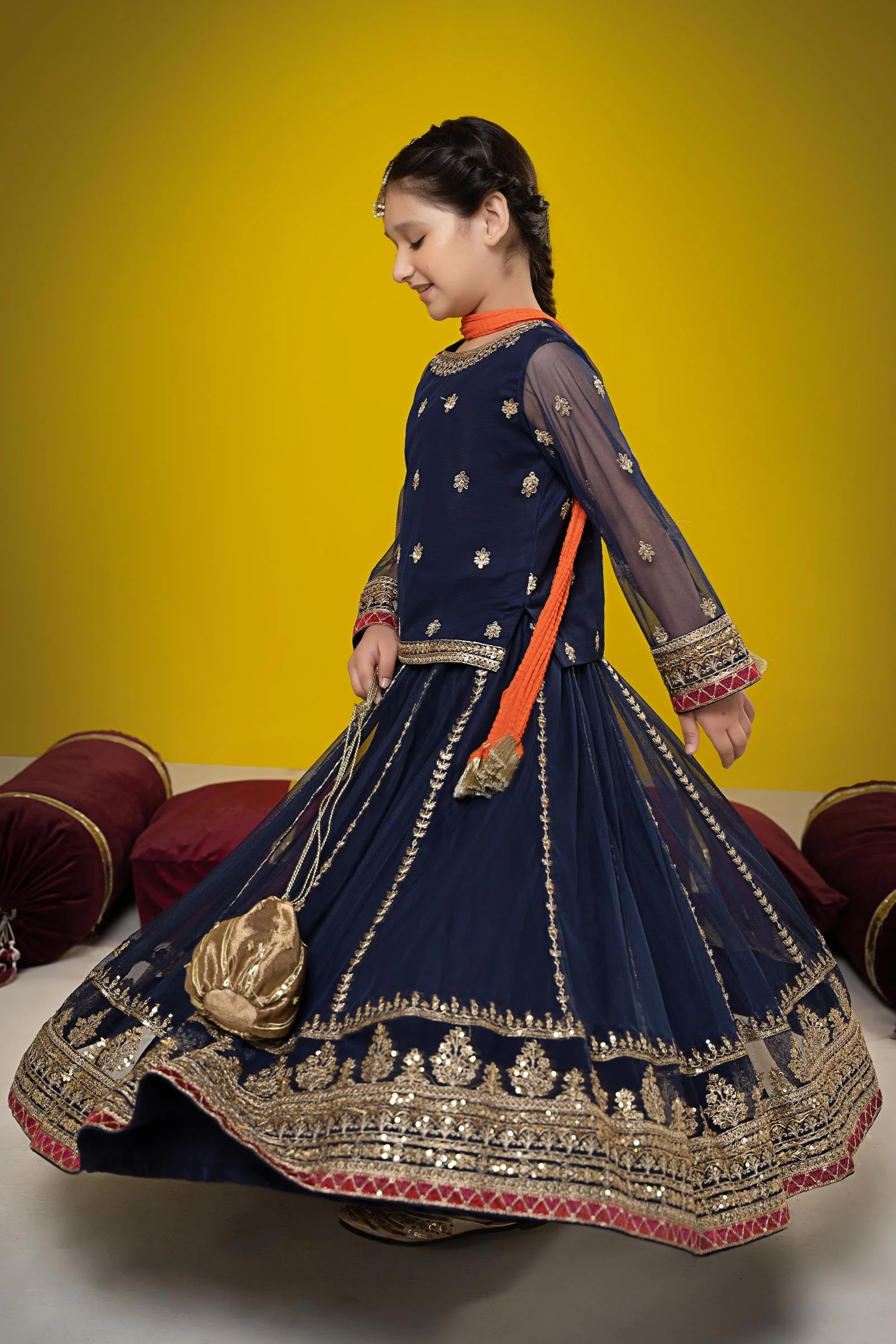 Suit Navy Blue MKS-W23-35 - Image 4