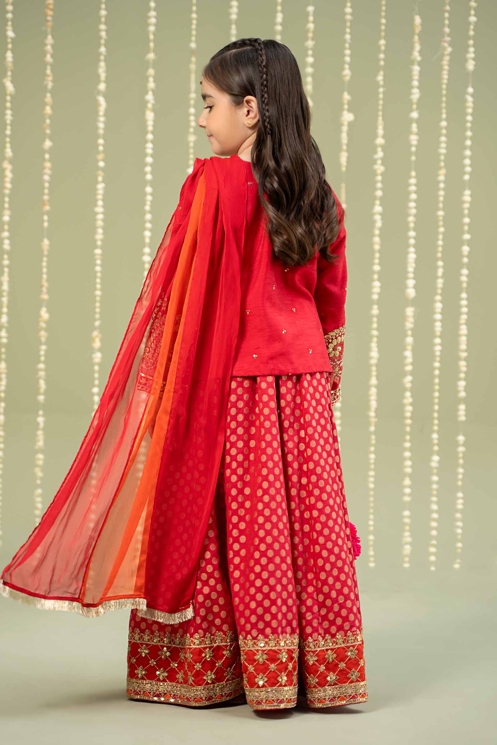 3 Piece Embroidered Suit - Image 6