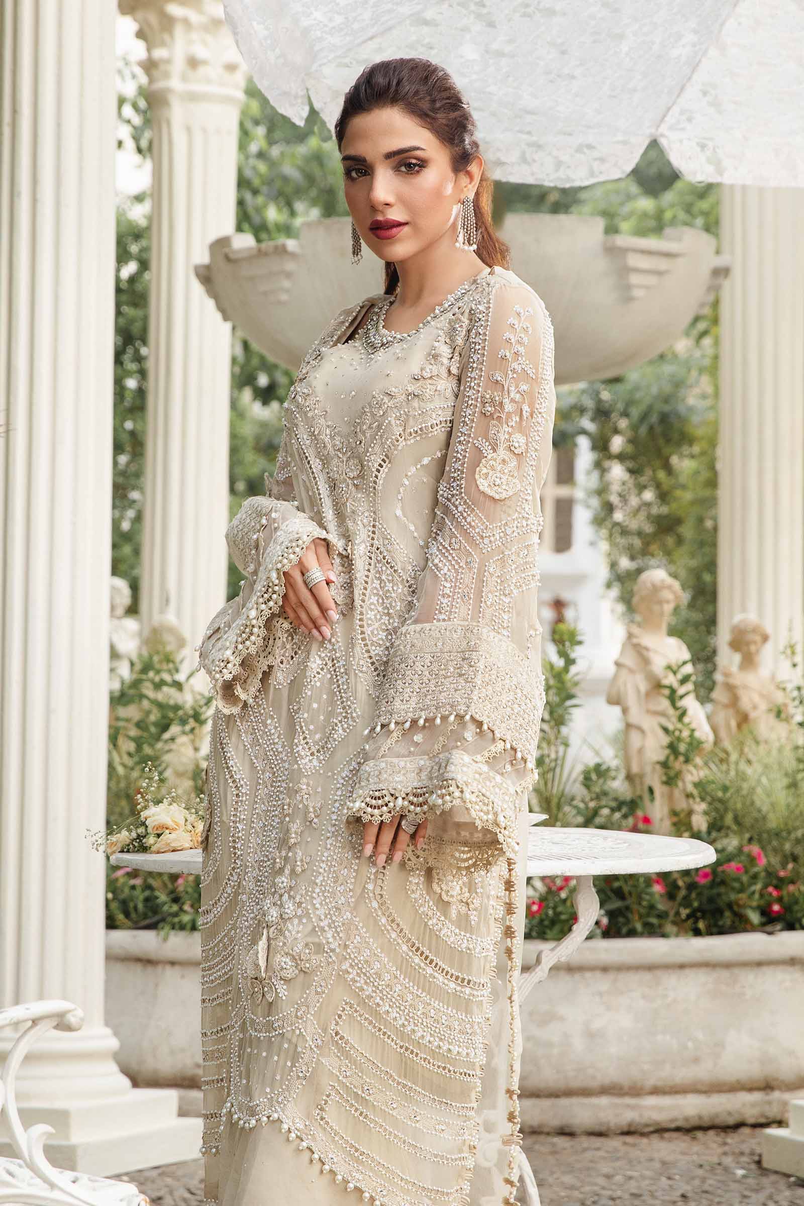 Unstitched Embroidered Chiffon Suit | MPC-24-104 - Image 2
