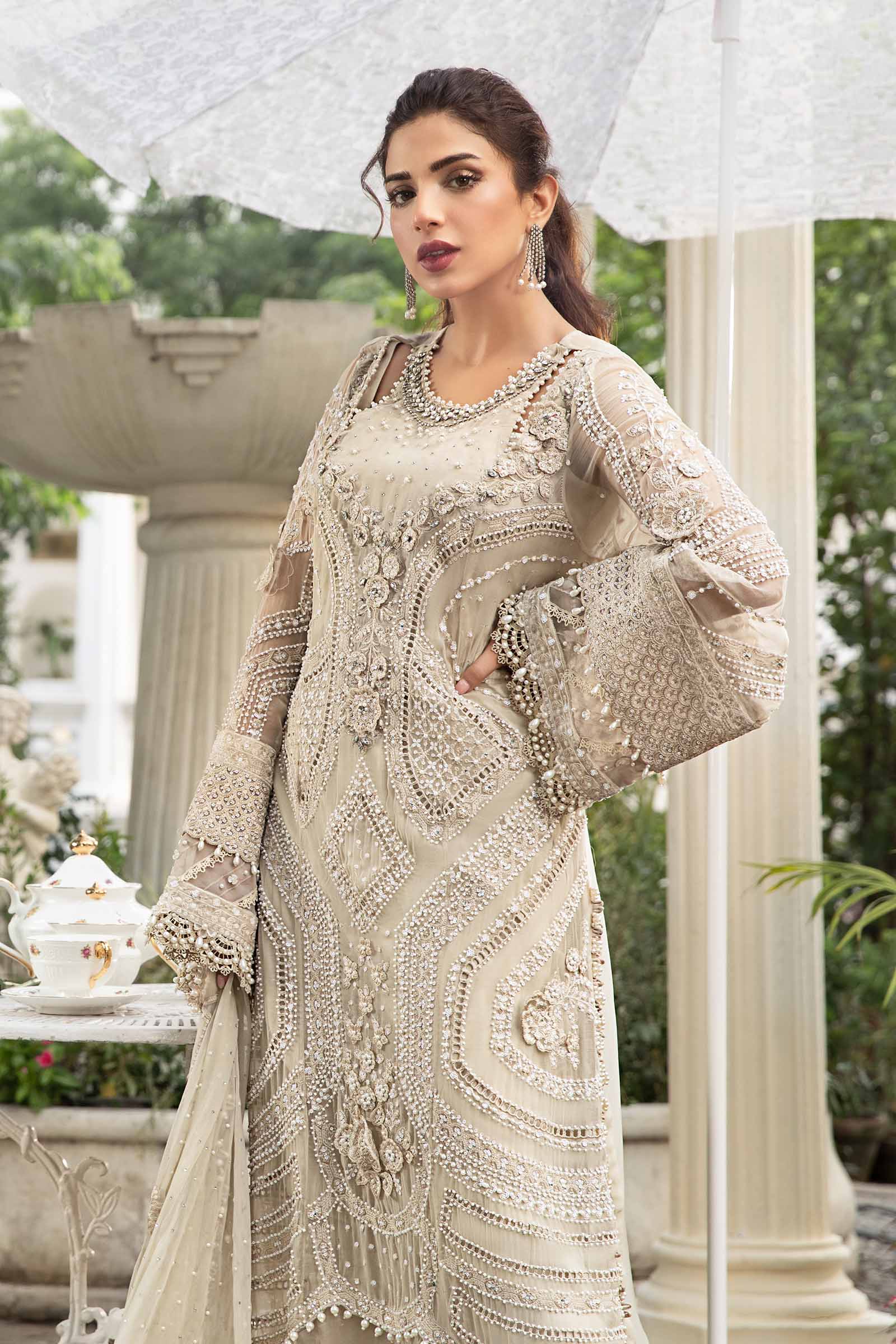 Unstitched Embroidered Chiffon Suit | MPC-24-104 - Image 3
