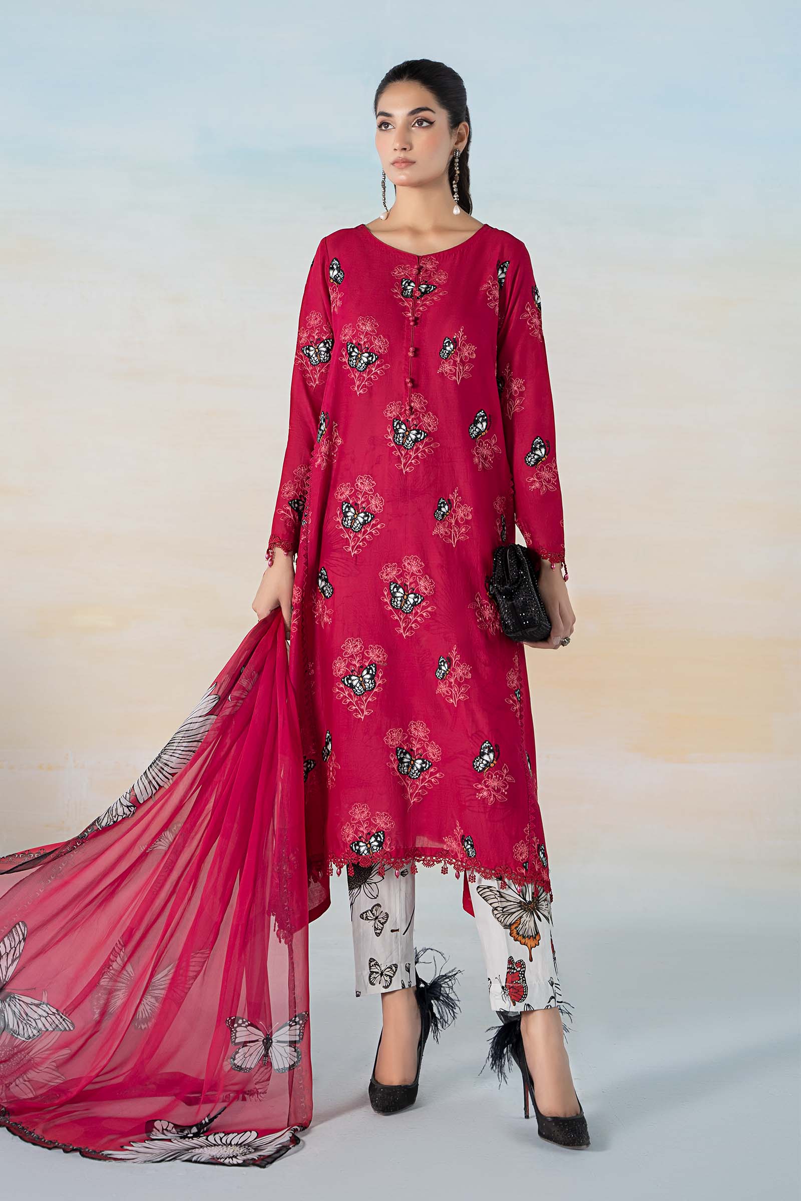 3 PIECE PRINTED LAWN SUIT