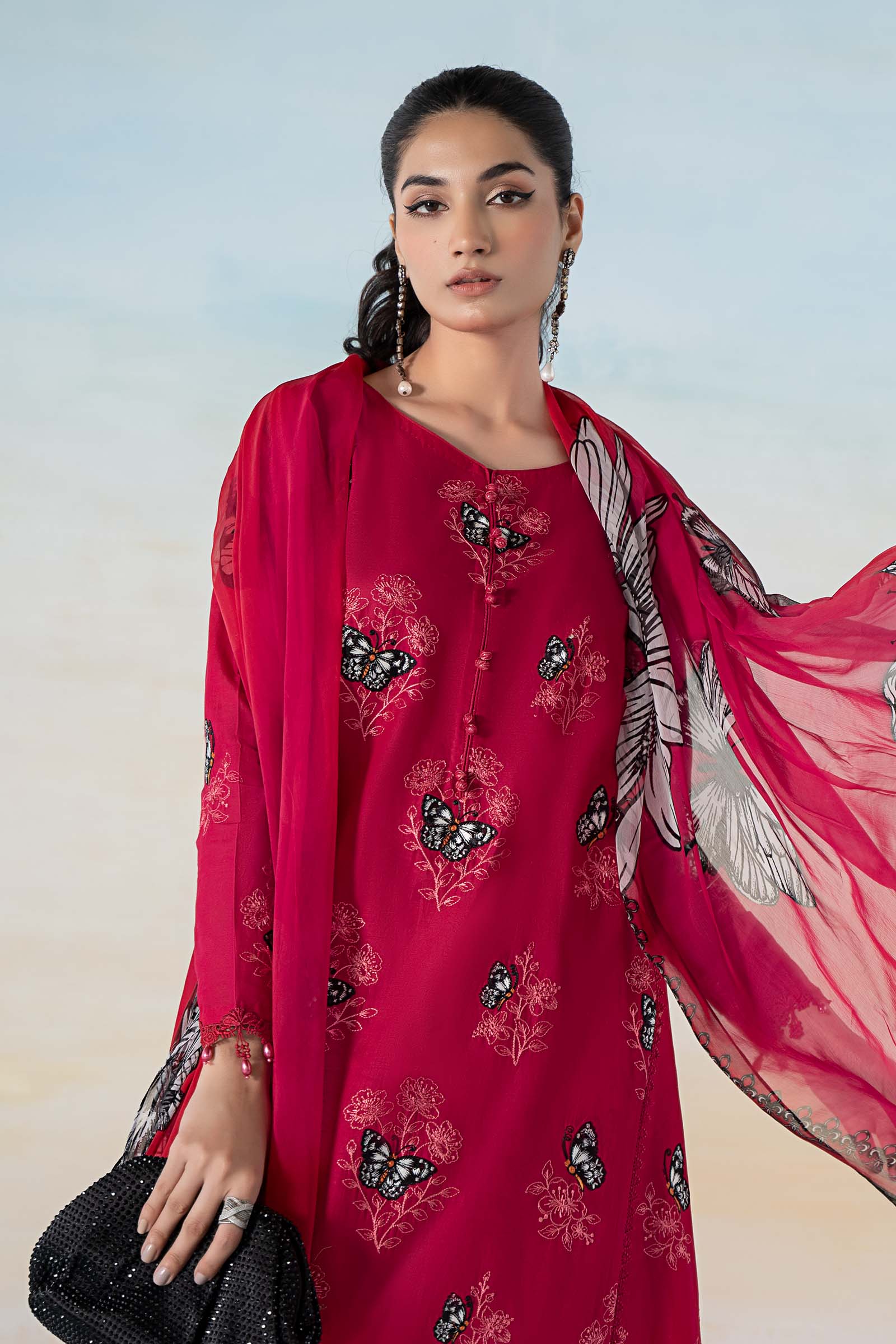 3 PIECE PRINTED LAWN SUIT - Image 2