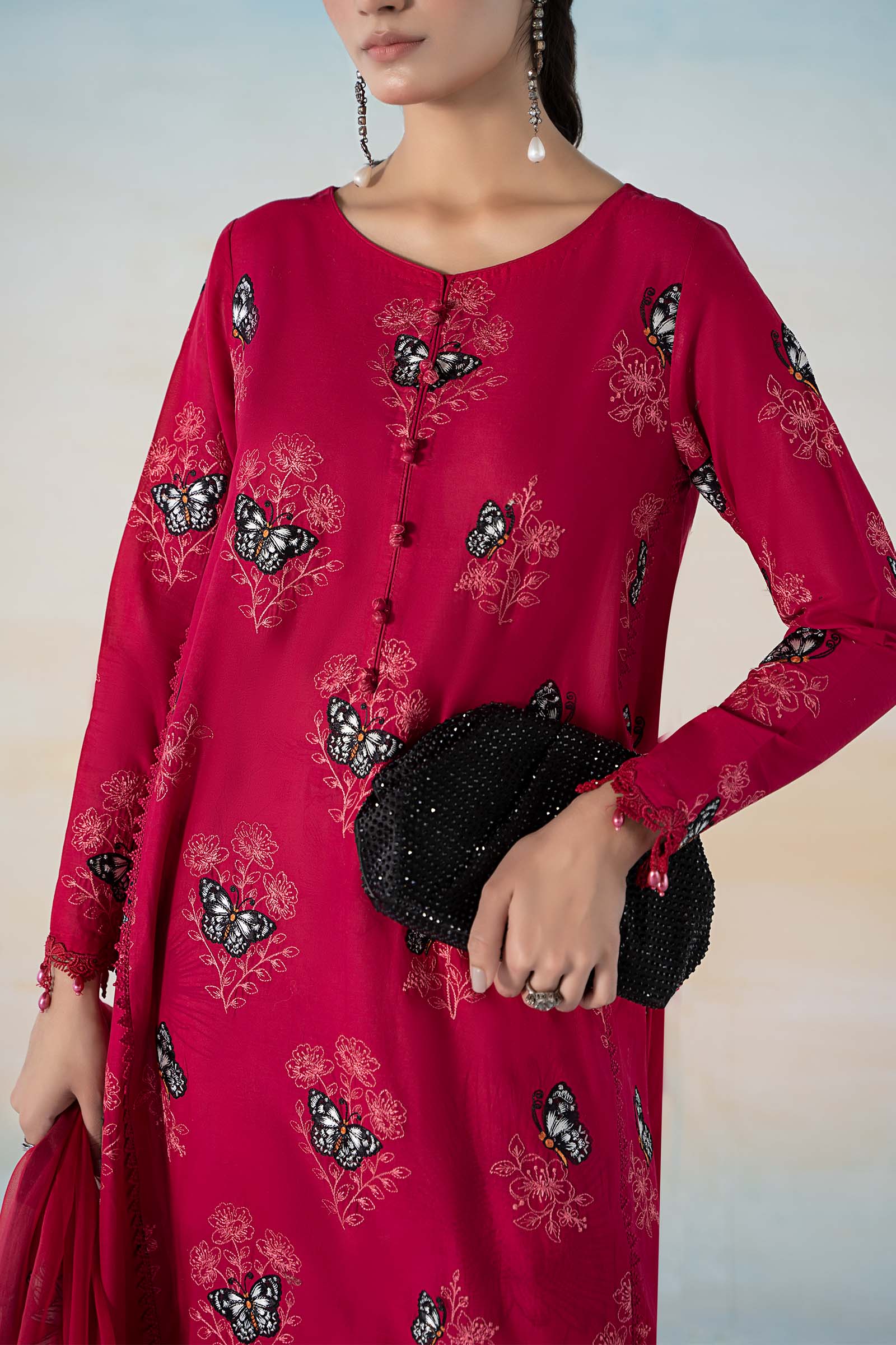 3 PIECE PRINTED LAWN SUIT - Image 3