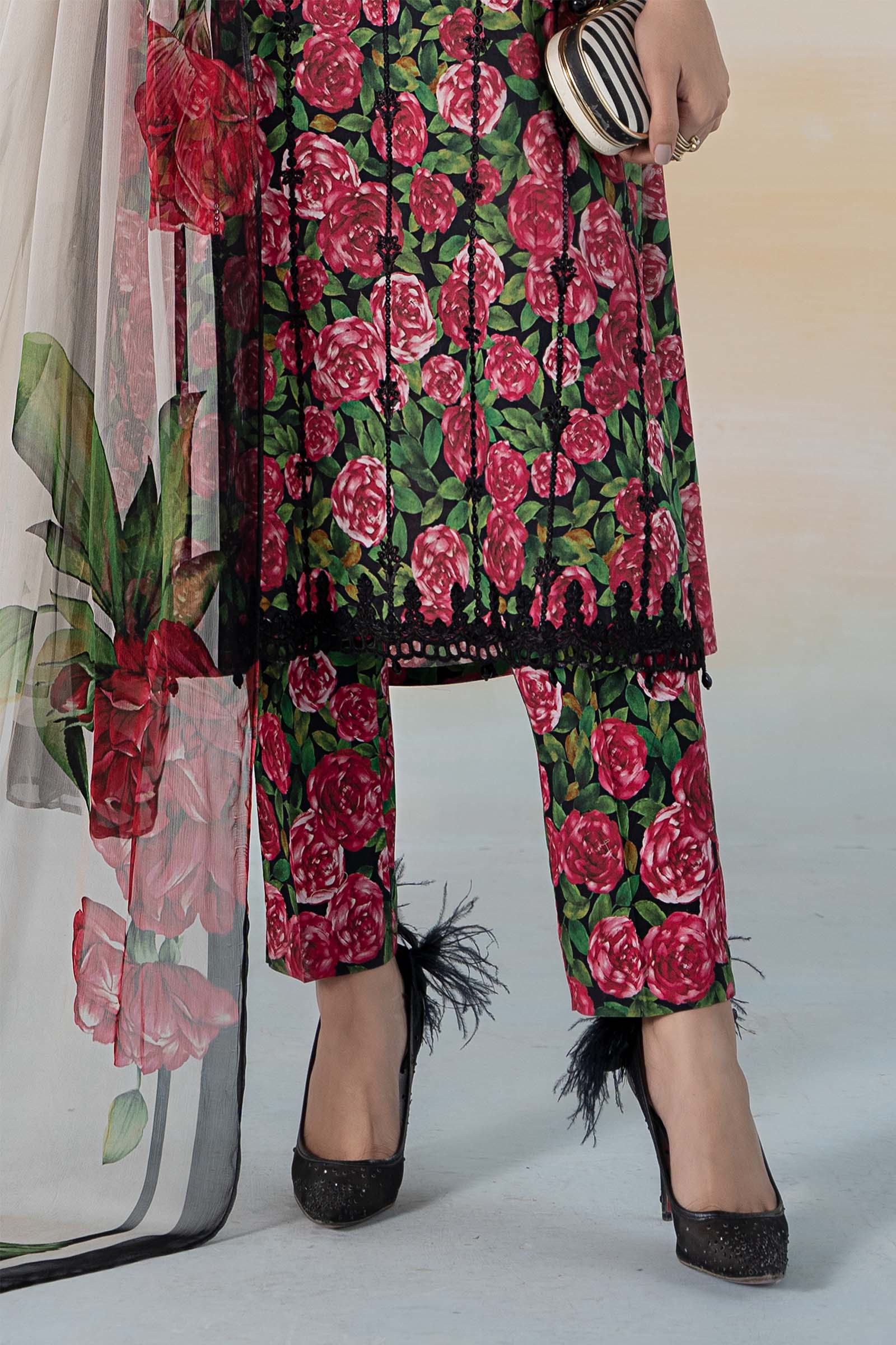 3 PIECE PRINTED LAWN SUIT - Image 4