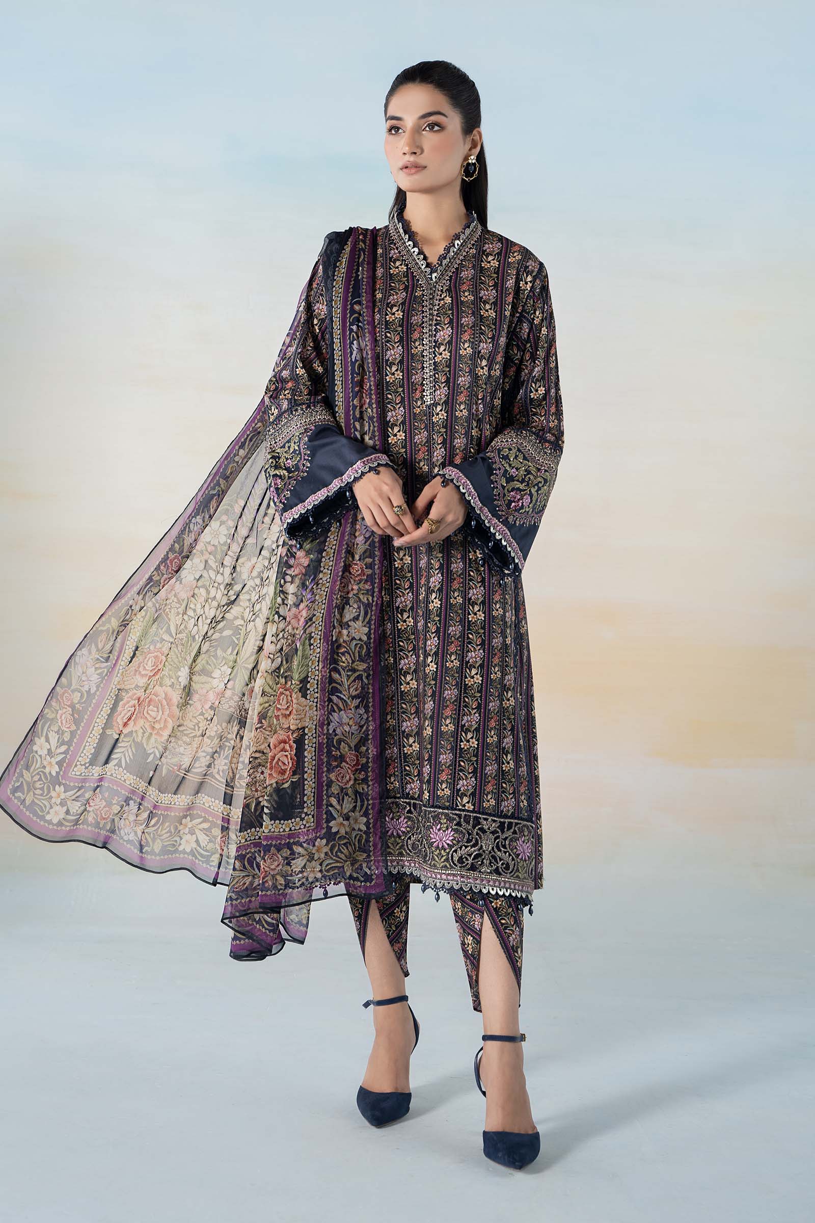 3 PIECE PRINTED LAWN SUIT