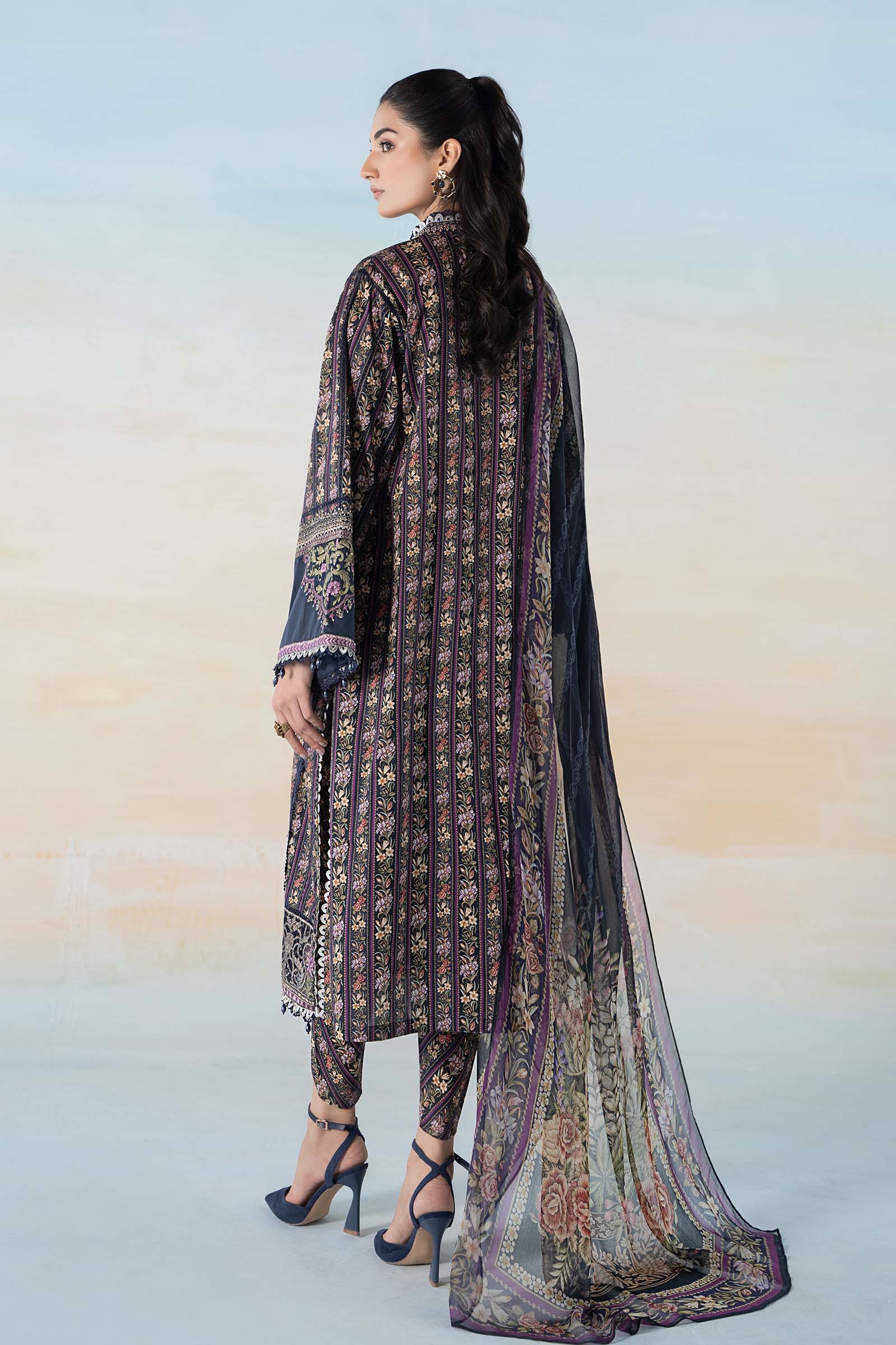 3 PIECE PRINTED LAWN SUIT - Image 7