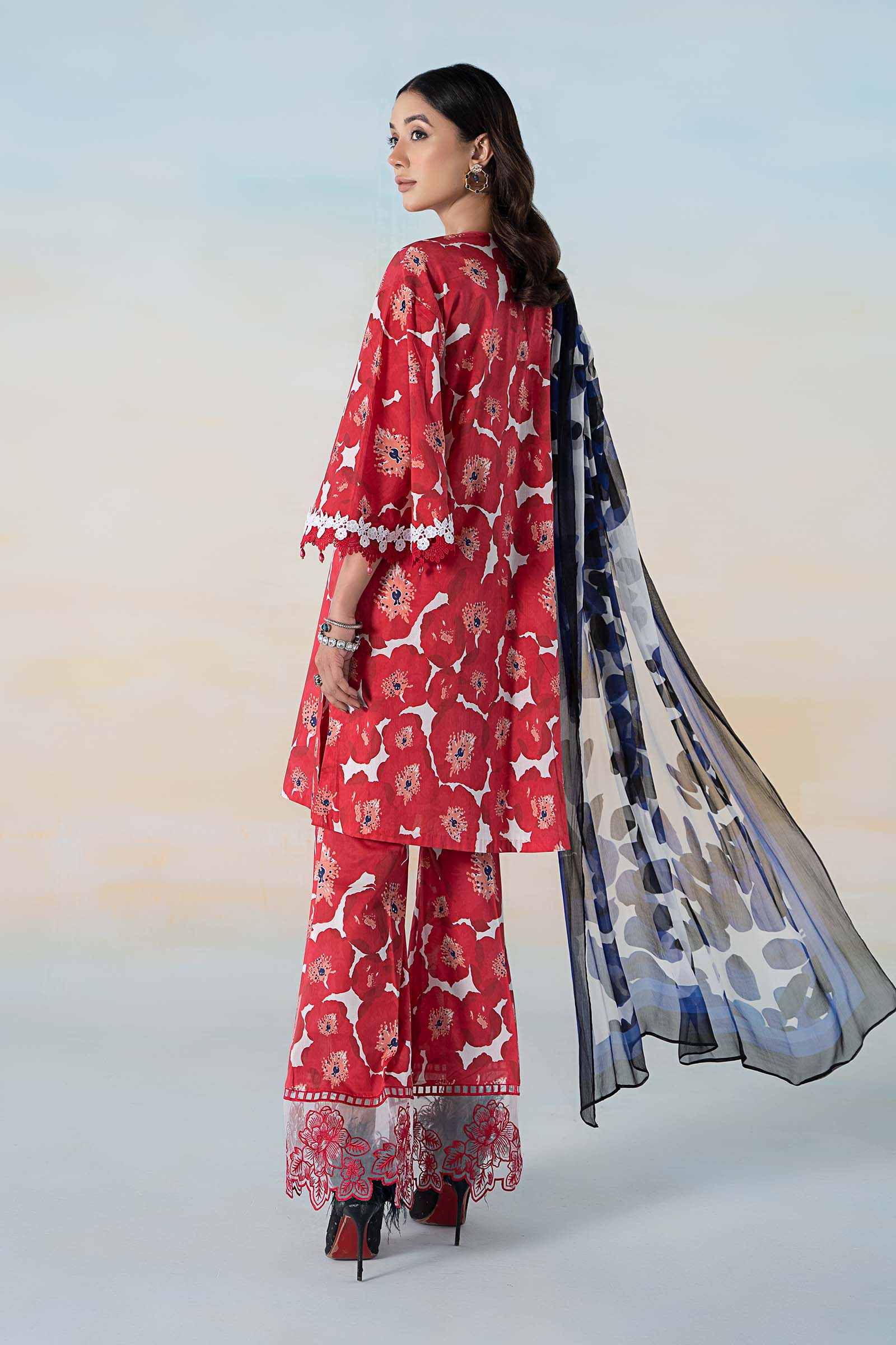3 PIECE PRINTED LAWN SUIT