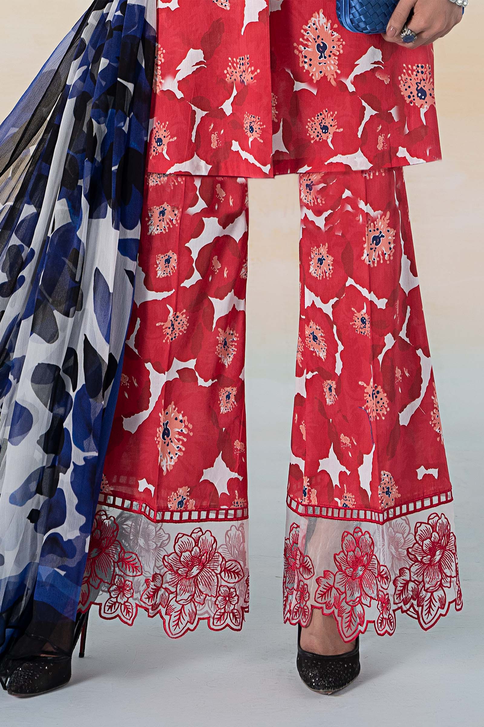 3 PIECE PRINTED LAWN SUIT - Image 5