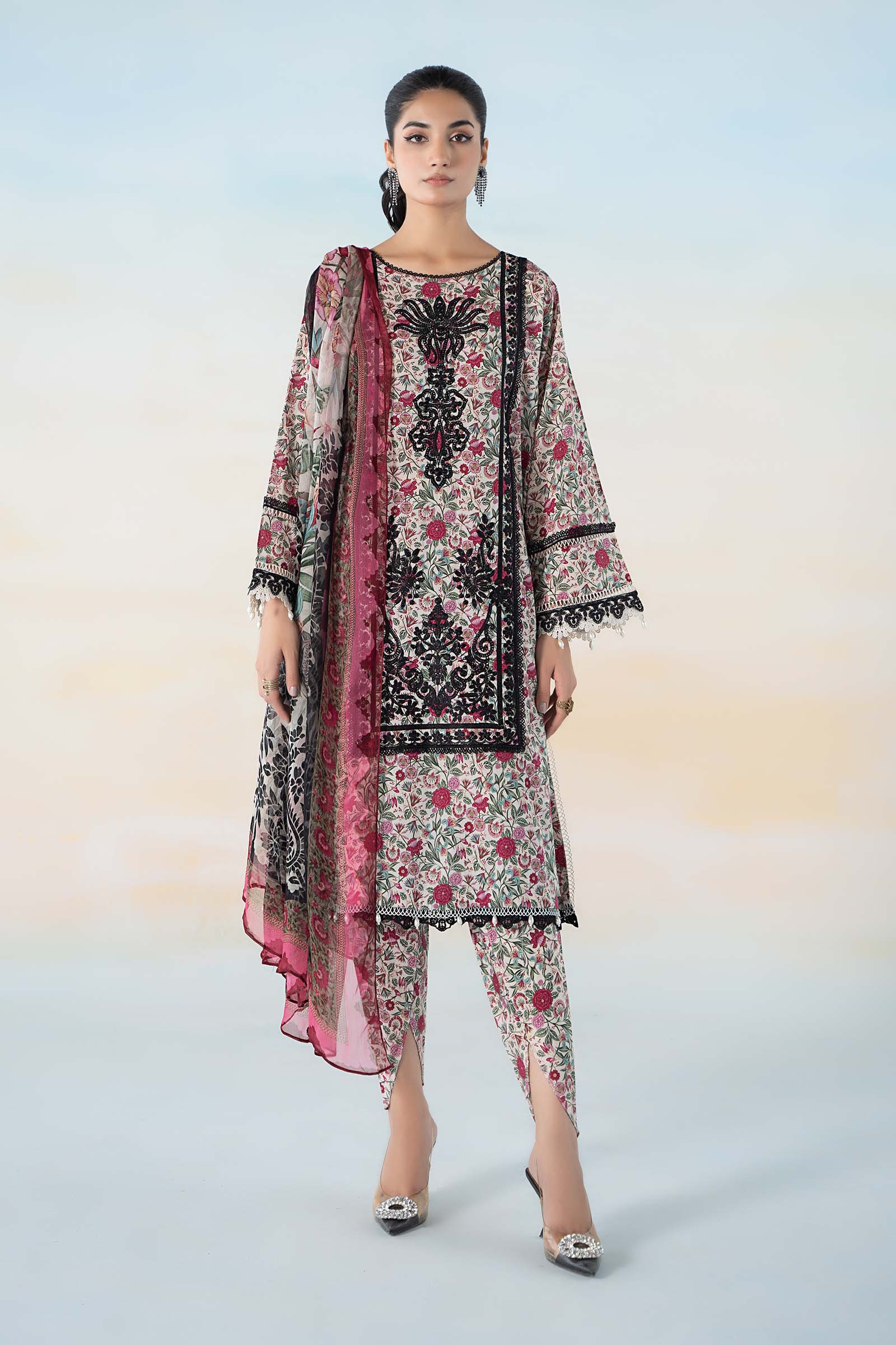 3 PIECE PRINTED LAWN SUIT