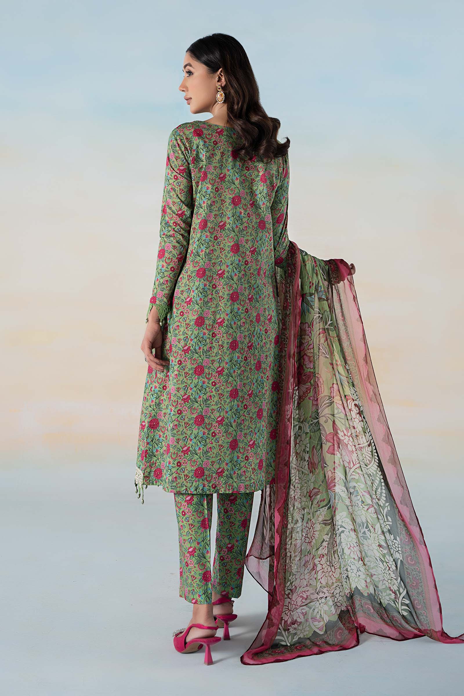 3 PIECE PRINTED LAWN SUIT - Image 6