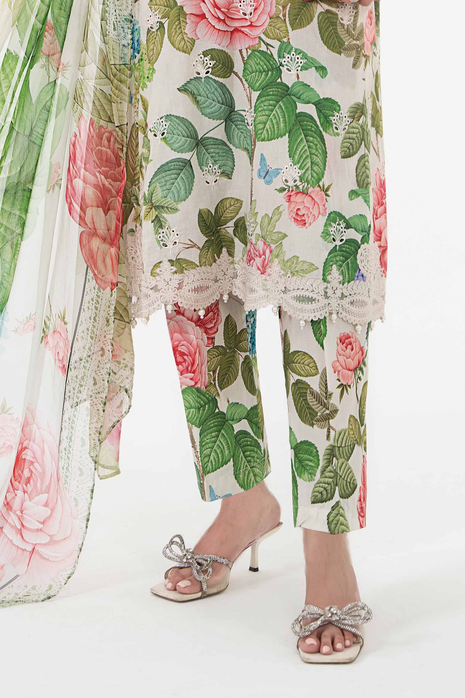 3 Piece Printed Lawn Suit | MPS-2210-A - Image 4