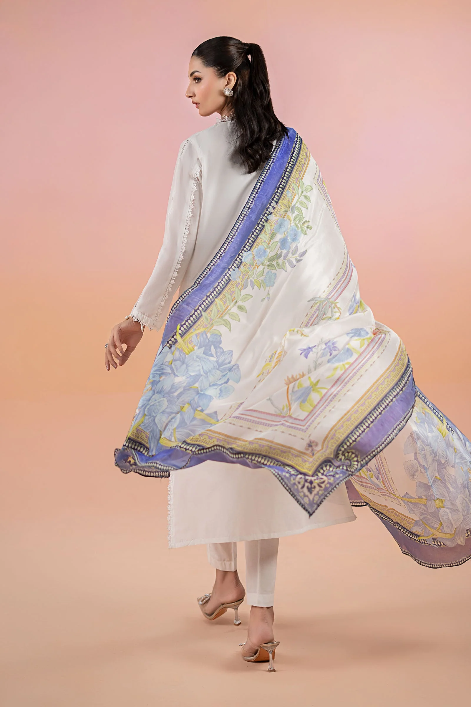 3 Piece Printed Lawn Suit | MPS-2501-A - Image 6