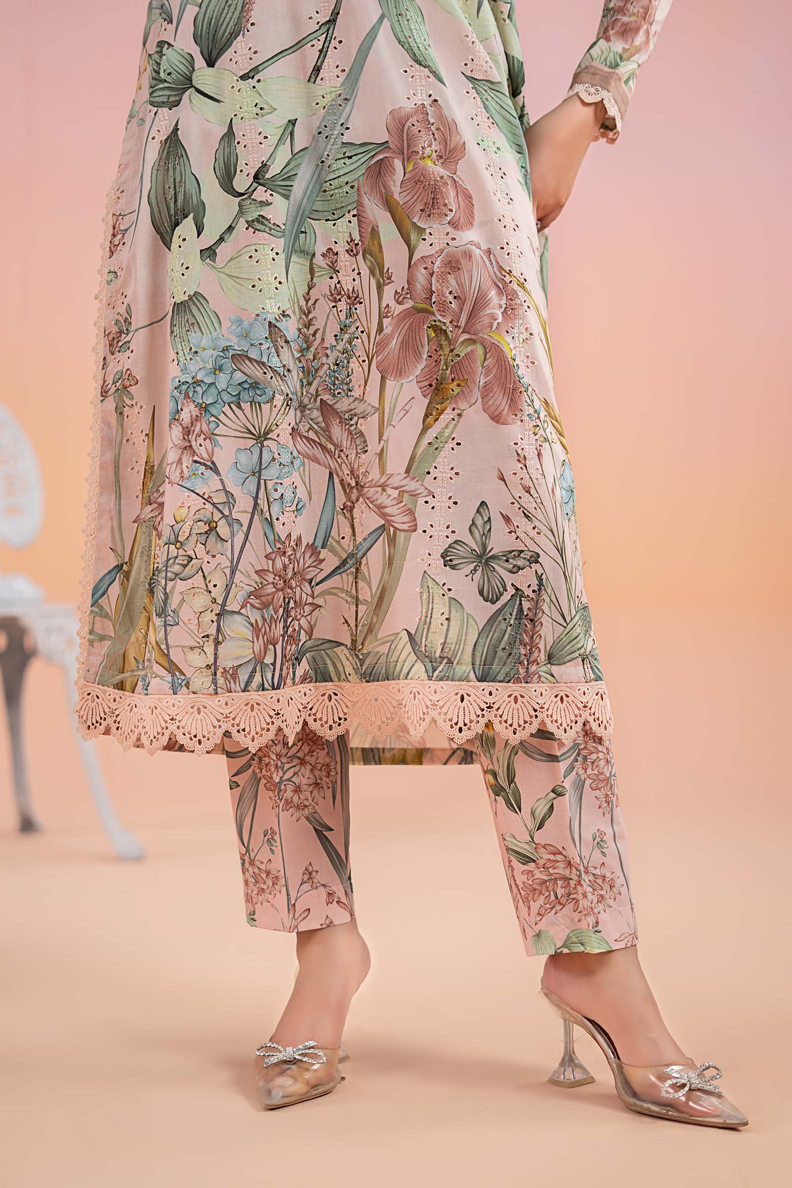 3 Piece Printed Lawn Suit | MPS-2502-A - Image 4