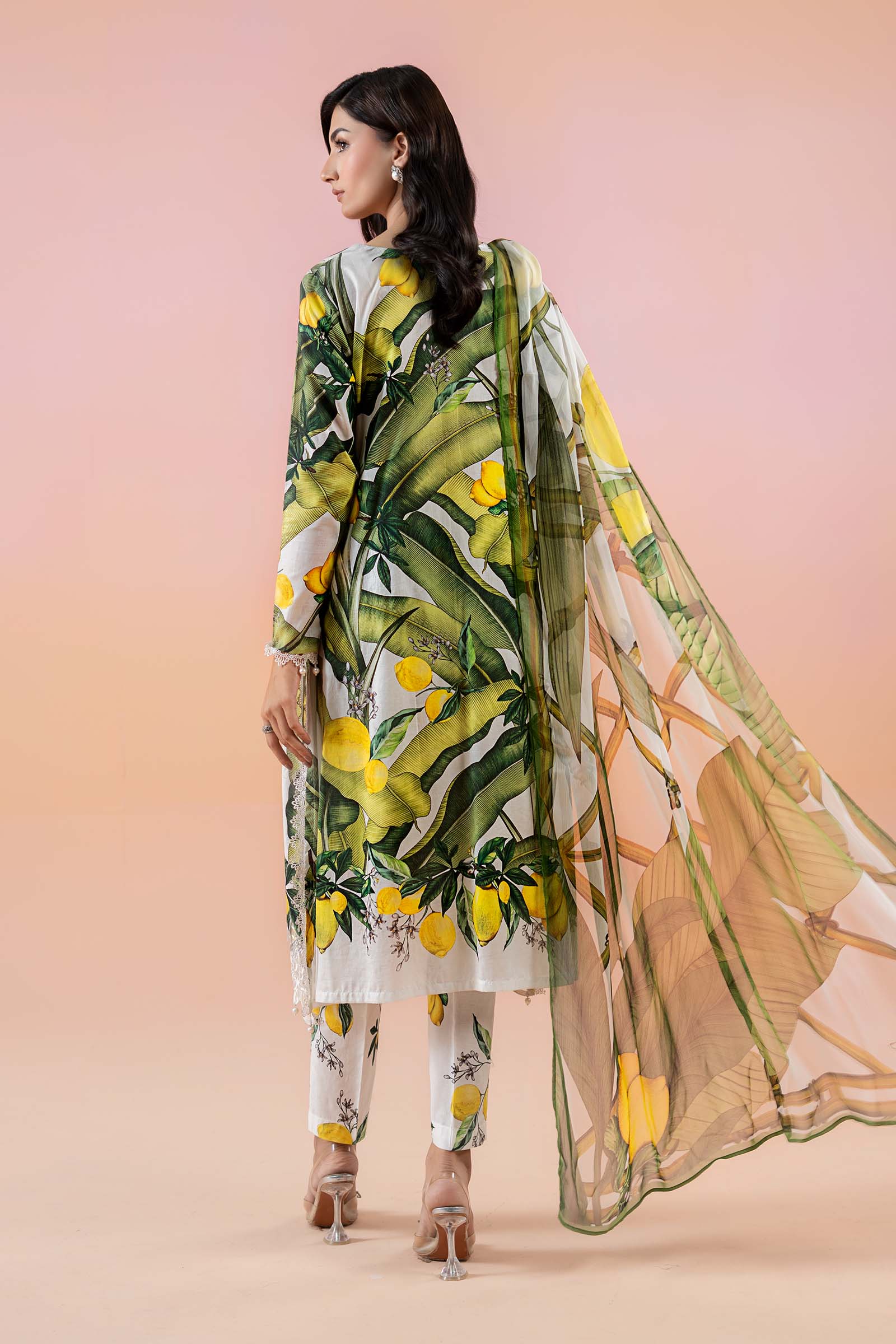3 Piece Printed Lawn Suit | MPS-2503-A - Image 6