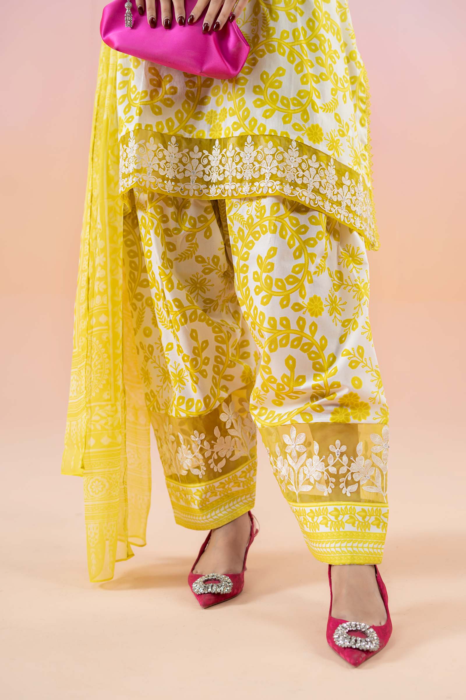3 Piece Printed Lawn Suit | MPS-2504-A - Image 5