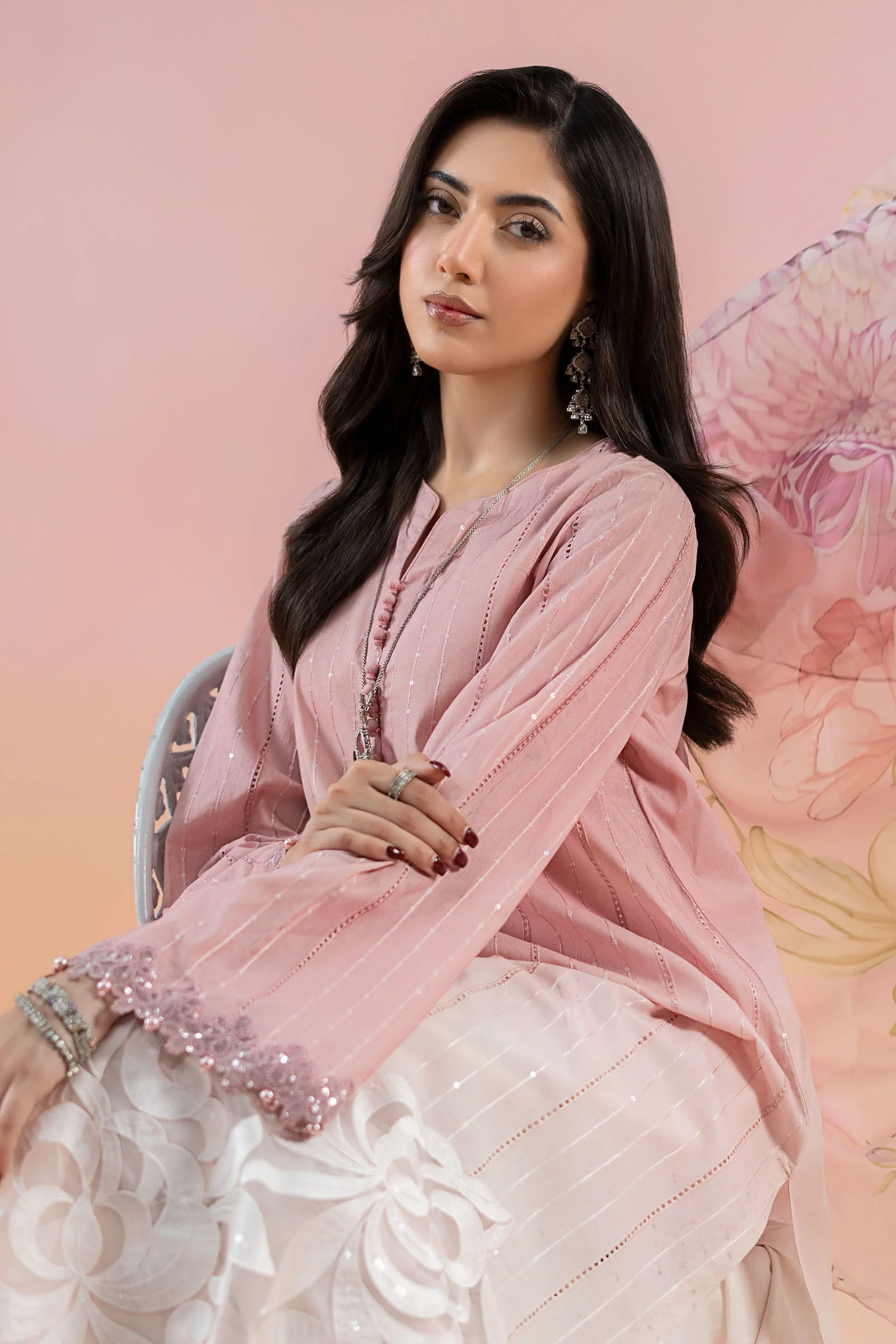 3 Piece Printed Lawn Suit | MPS-2506-A - Image 2