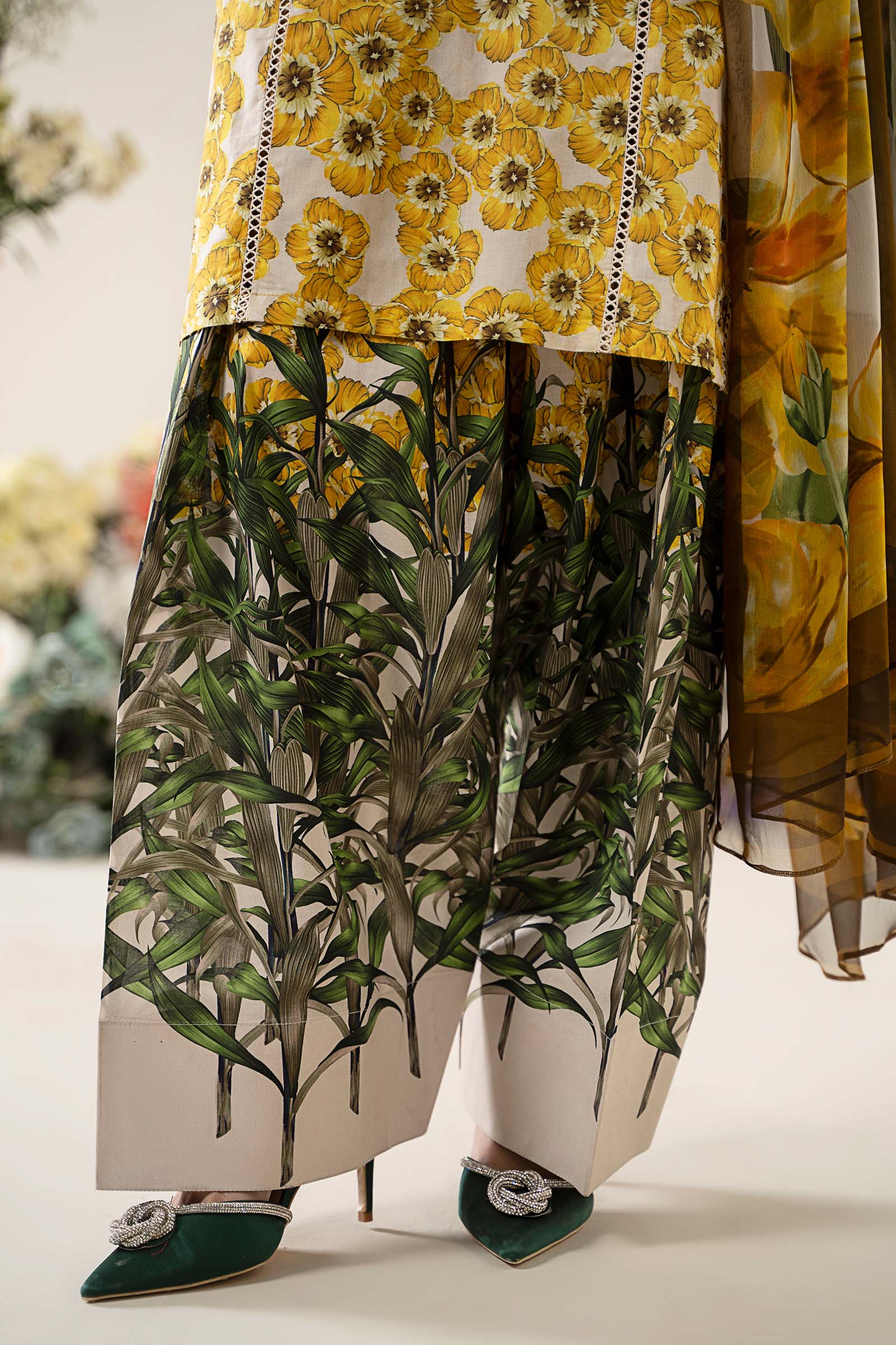 3 Piece Embroidered Lawn Suit | MPS-2606-A - Image 7