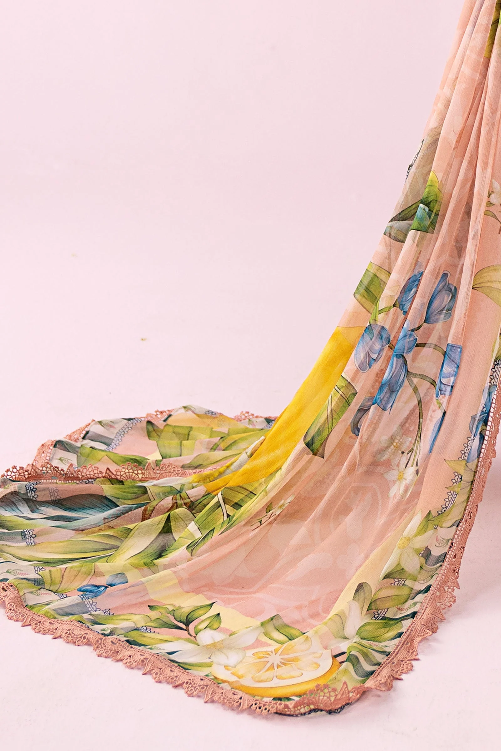 3 Piece Embroidered Lawn Suit - Image 5