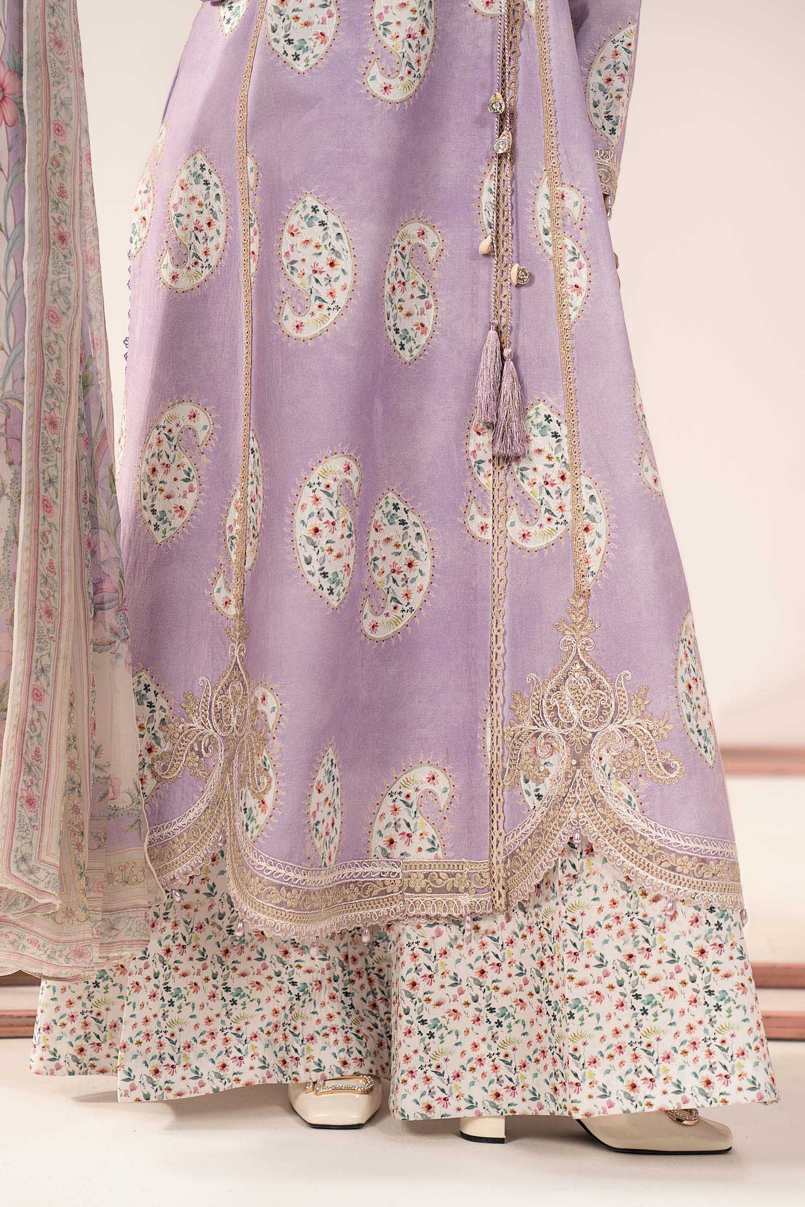 3 Piece Embroidered Lawn Suit - Image 5